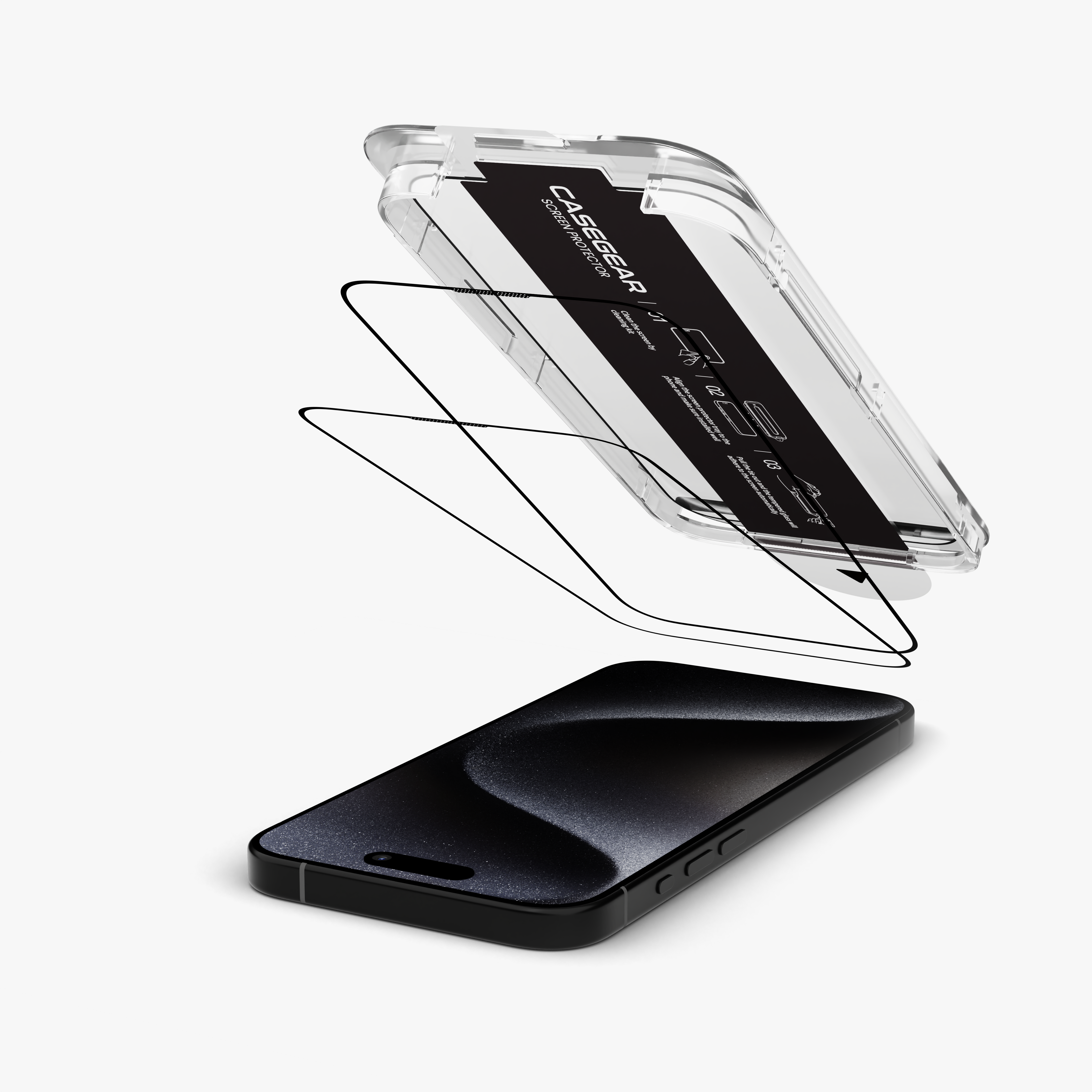 Impact Pro Screen Protector For iPhone 15 Pro Max