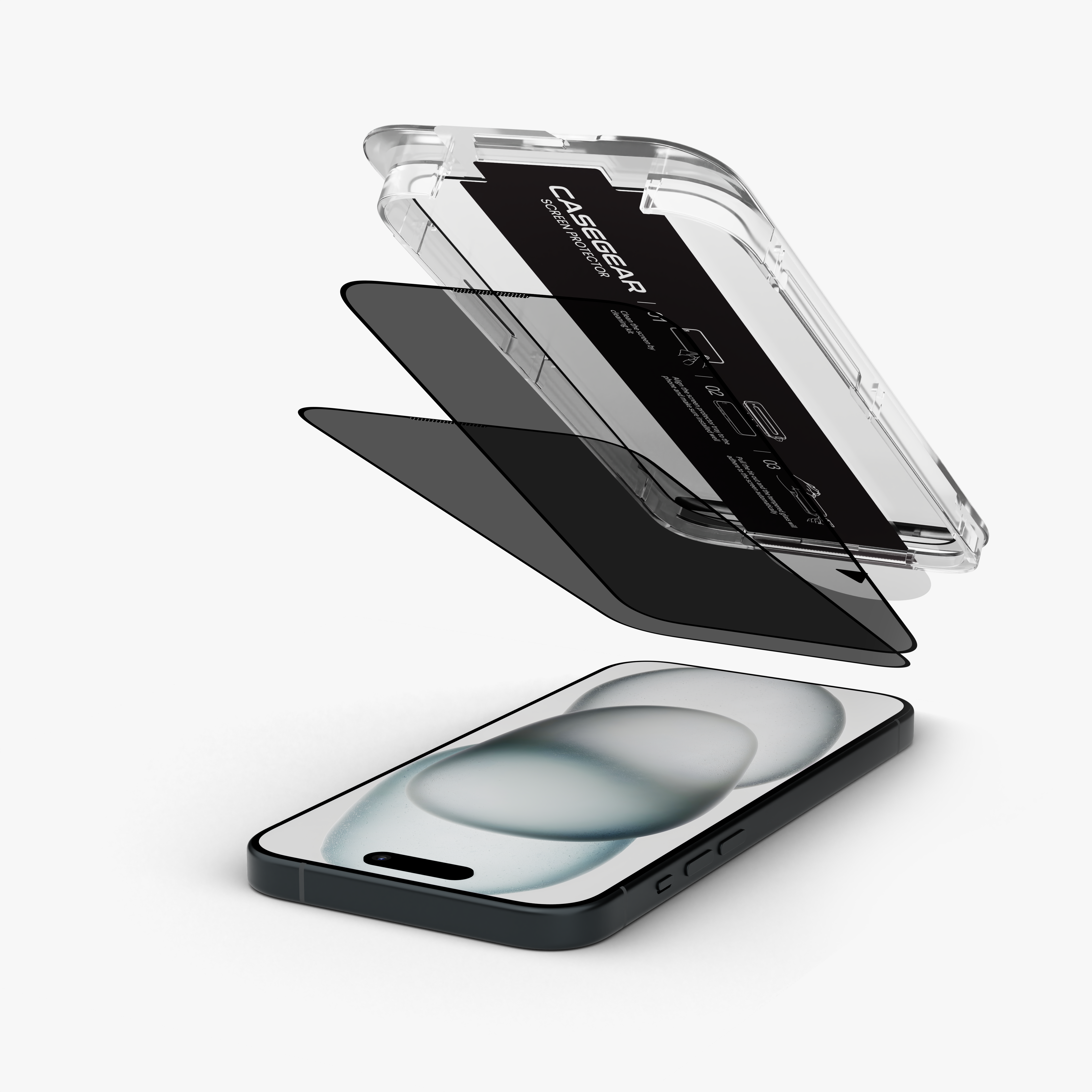 Impact Pro (Privacy) Screen Protector For iPhone 15