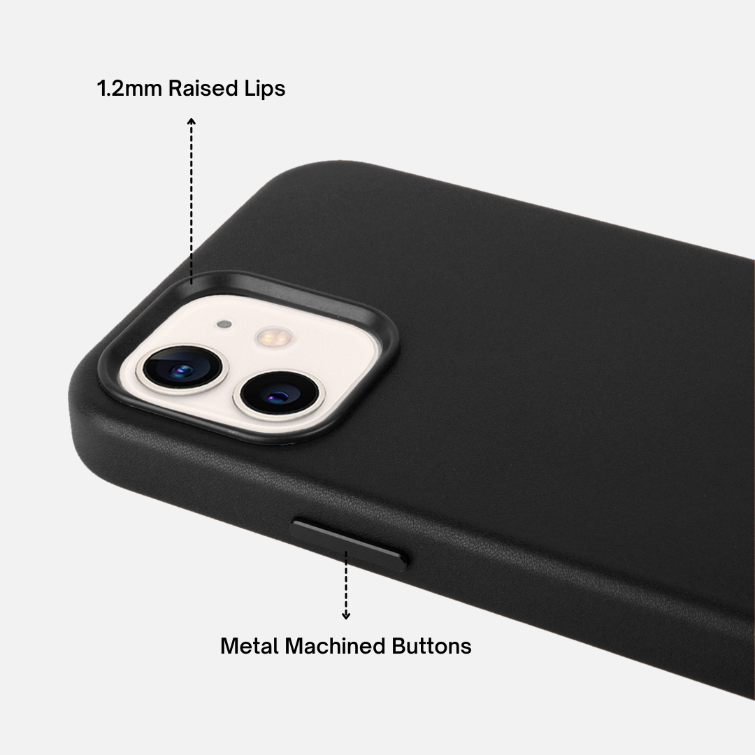 Vegan Leather Case For iPhone 12