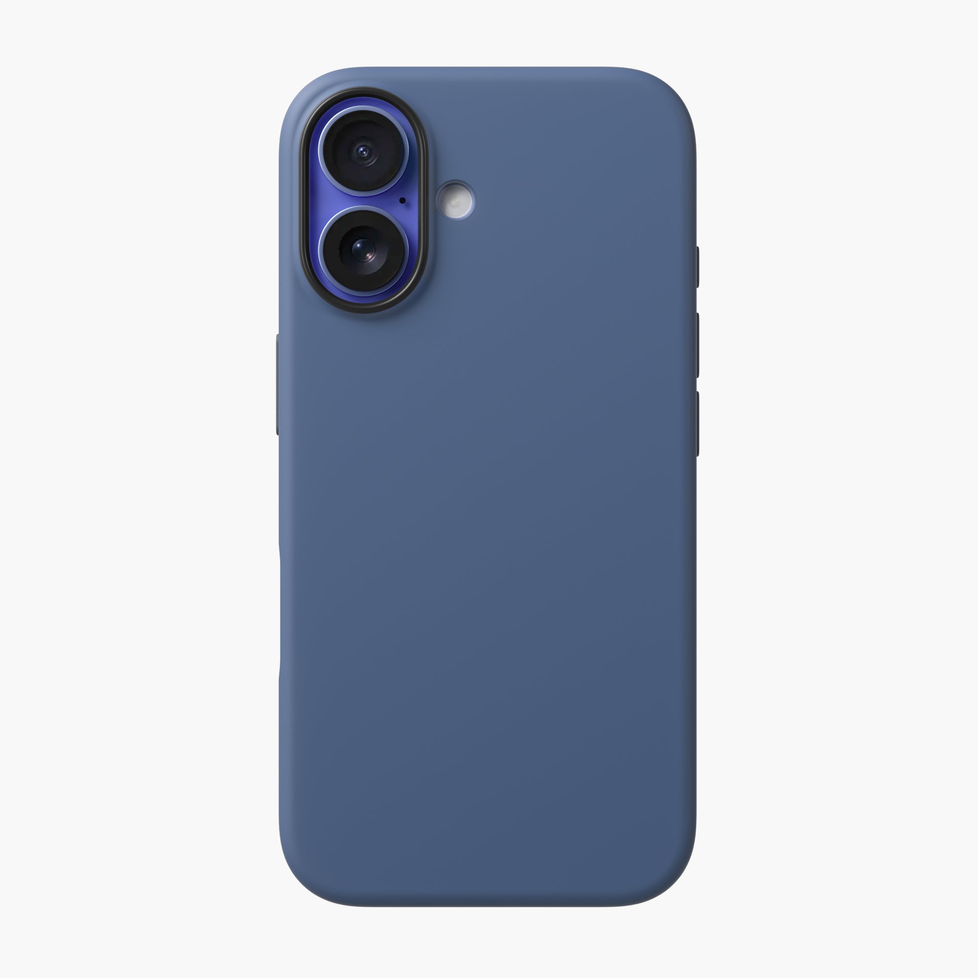Silicone Snap Fit Case Cover For iPhone 16 Plus