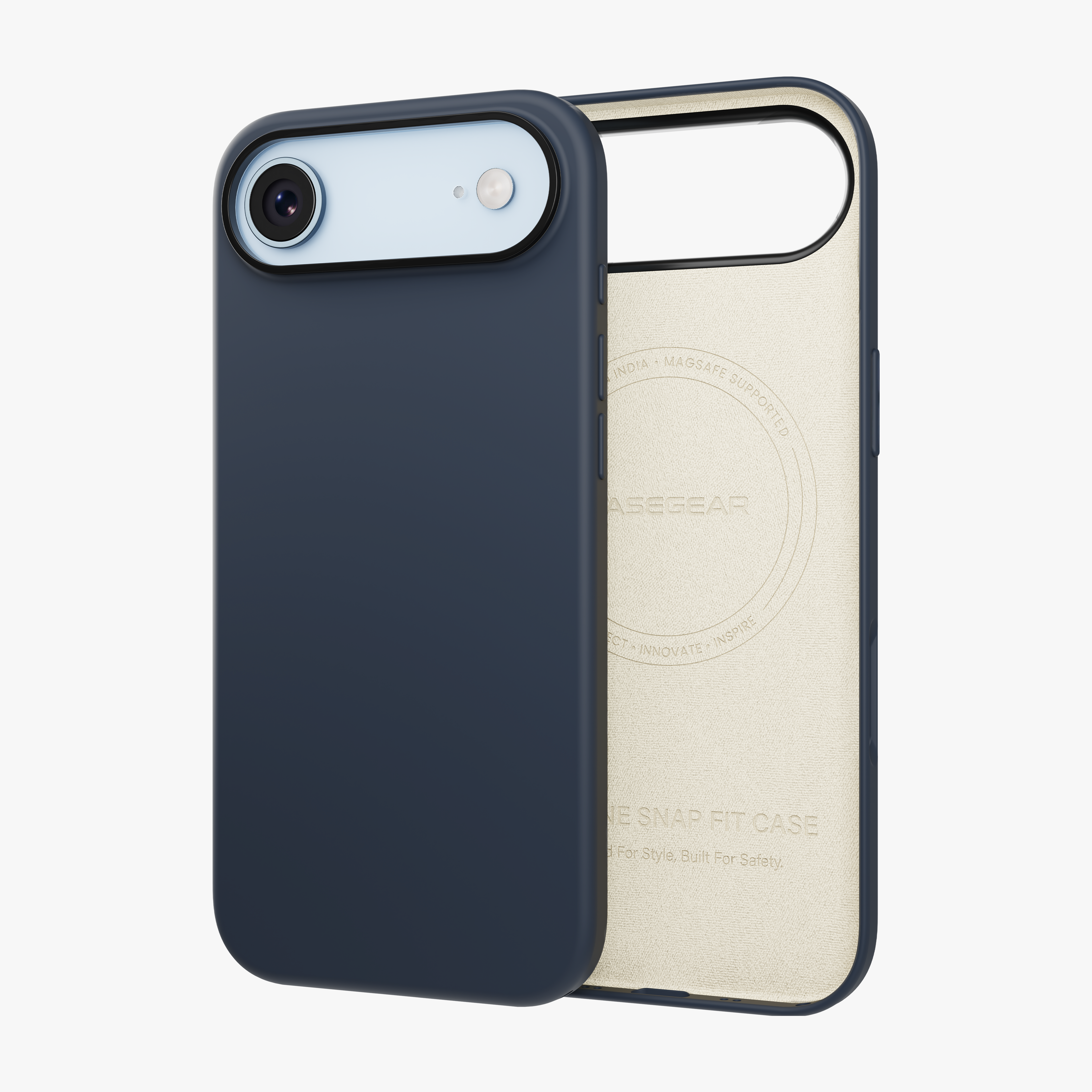 Silicone Snap Fit Case Cover For iPhone Air