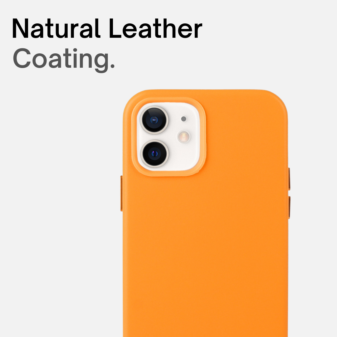 Vegan Leather Case For iPhone 12