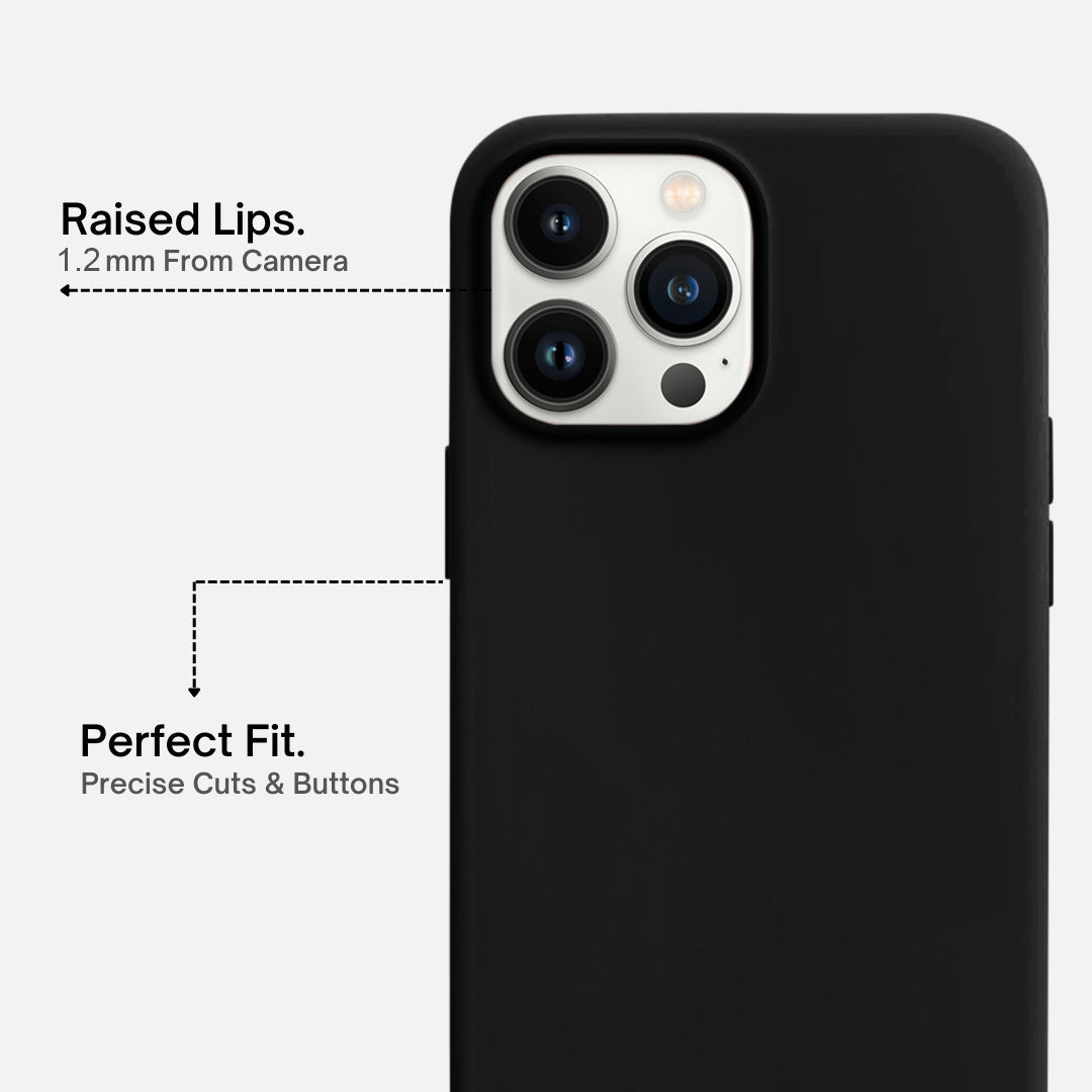 Silicone Grip Case For iPhone 13 Pro