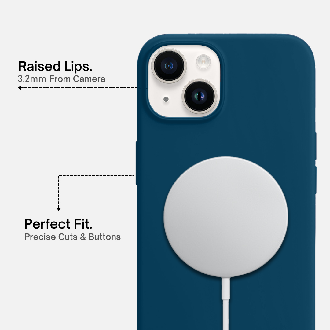 Silicone Defender Case For iPhone 14 Plus