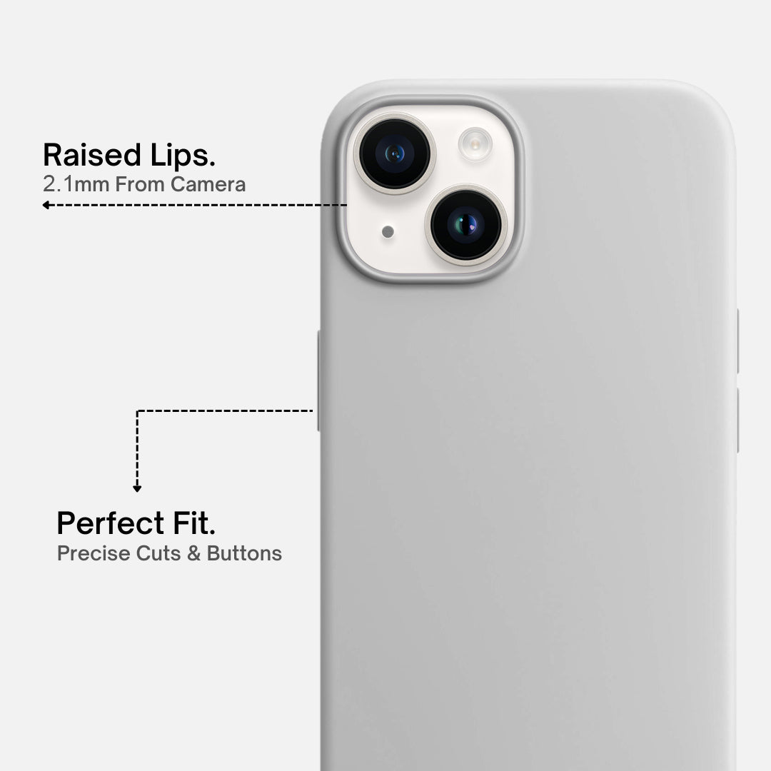 Silicone Grip Case For iPhone 14 Plus