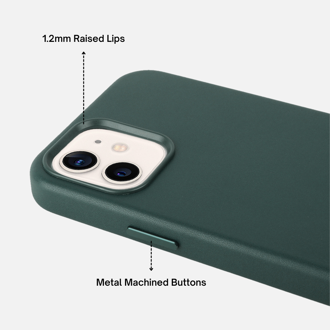 Vegan Leather Case For iPhone 12