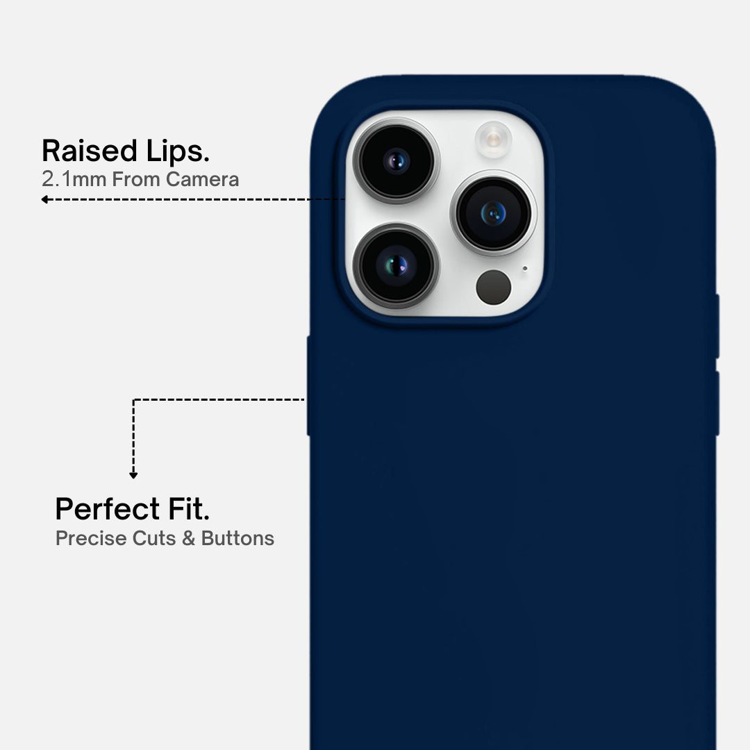 Silicone Grip Case For iPhone 14 Pro