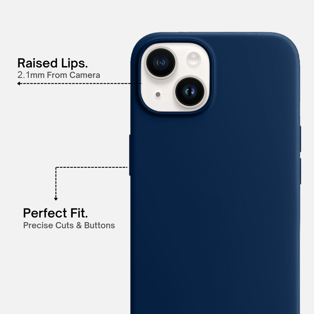 Silicone Grip Case For iPhone 14 Plus