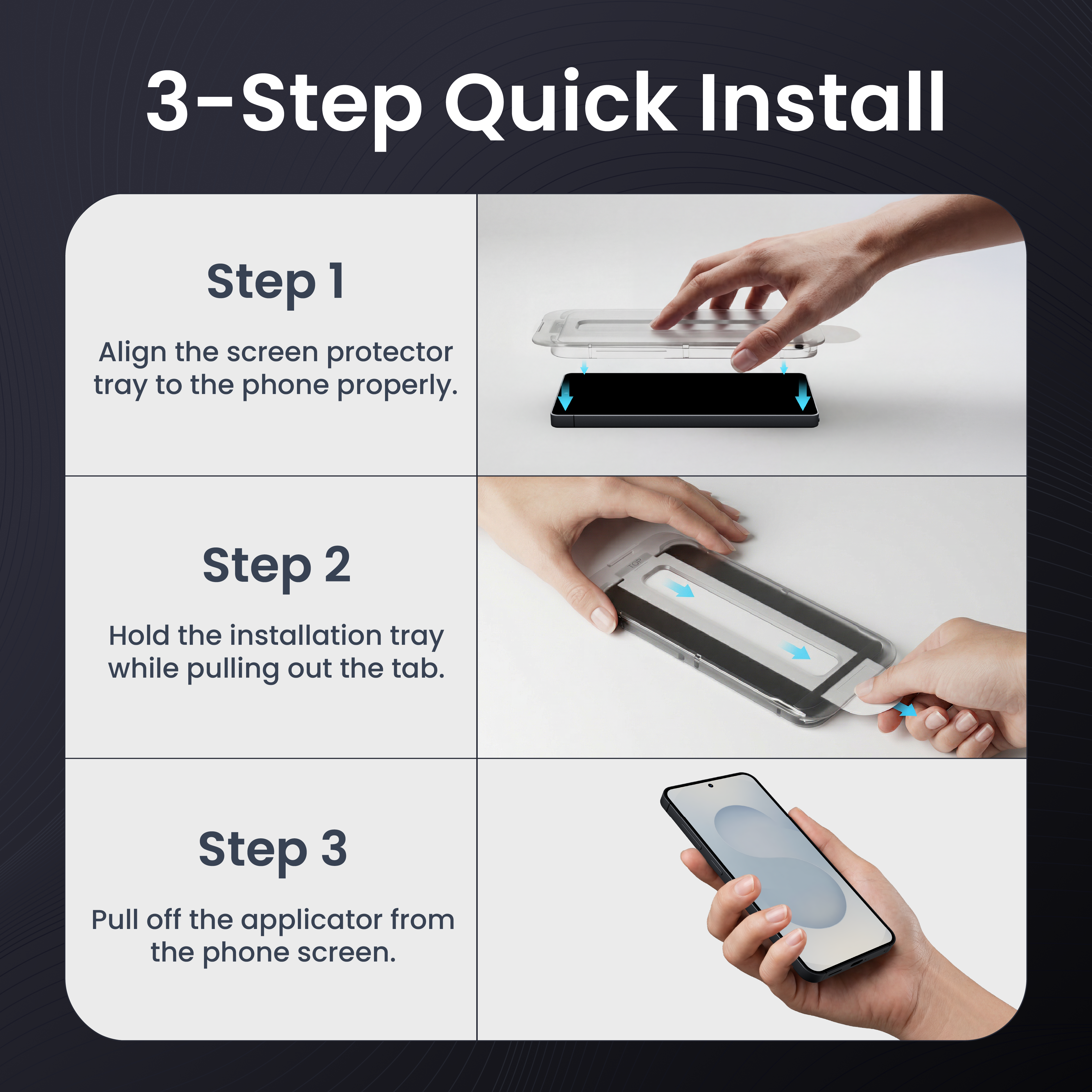 Impact Pro Screen Protector For Samsung 25 Ultra