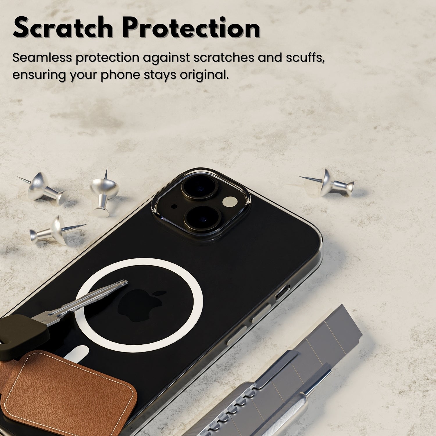 Super Crystal Case Cover For iPhone 15 Plus