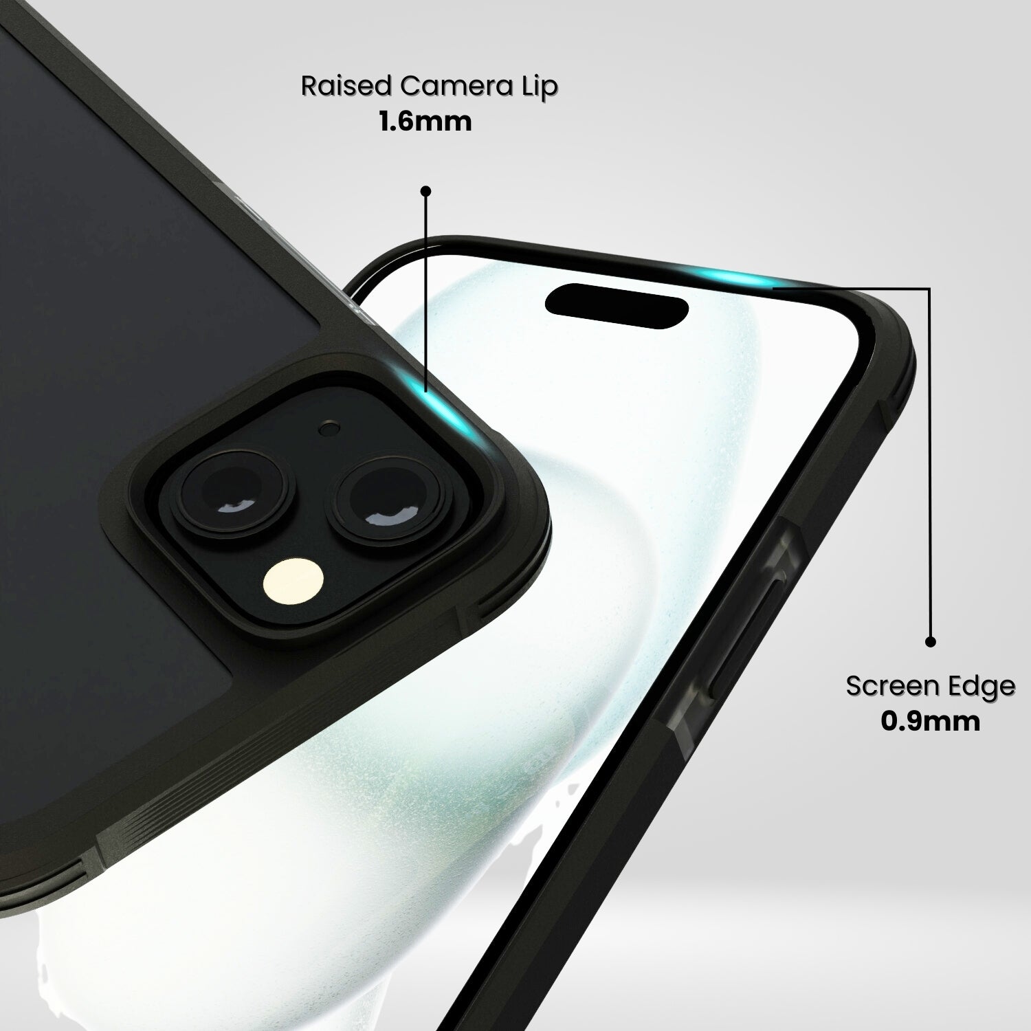 Grip Armour Case Cover For iPhone 15 Plus