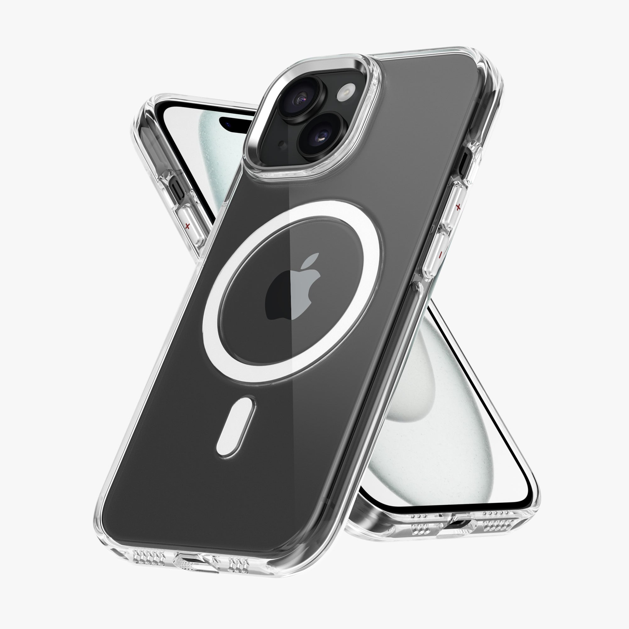 Super Crystal Case Cover For iPhone 15