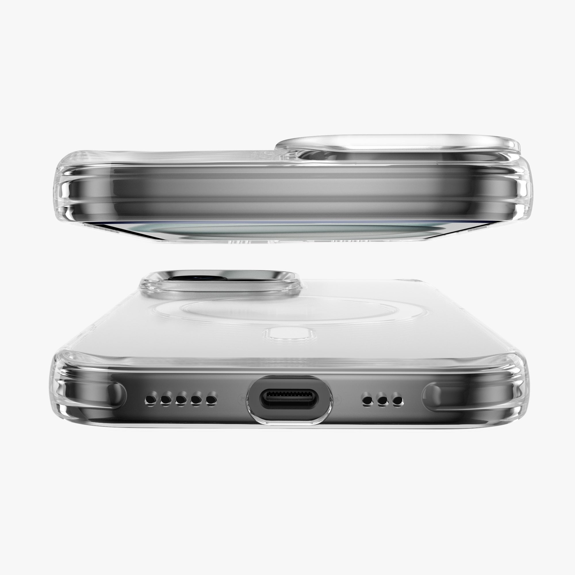 Super Crystal Case Cover For iPhone 15