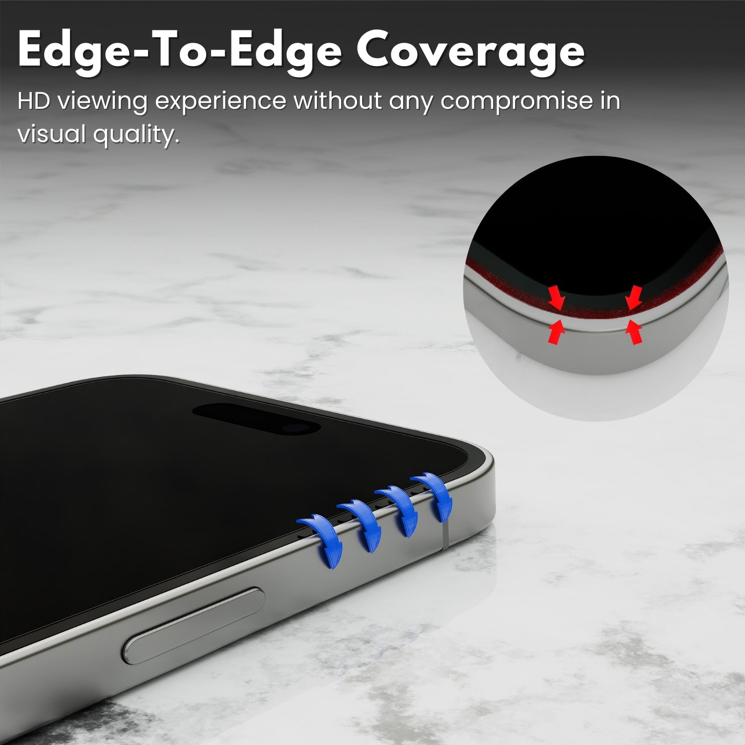 Impact Pro Screen Protector For iPhone 15 Pro Max
