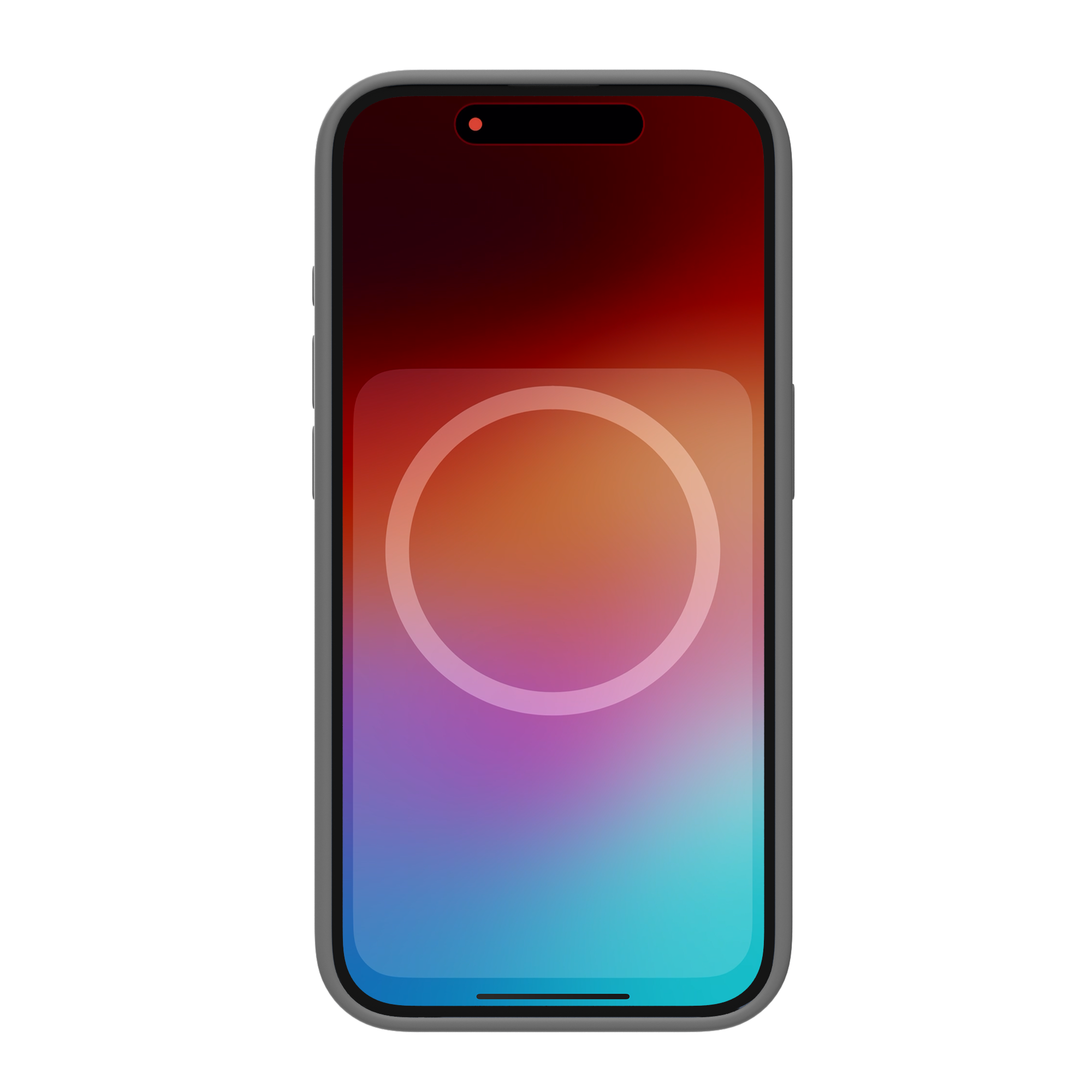 Silicone Snap Fit Case Cover For iPhone 15 Pro