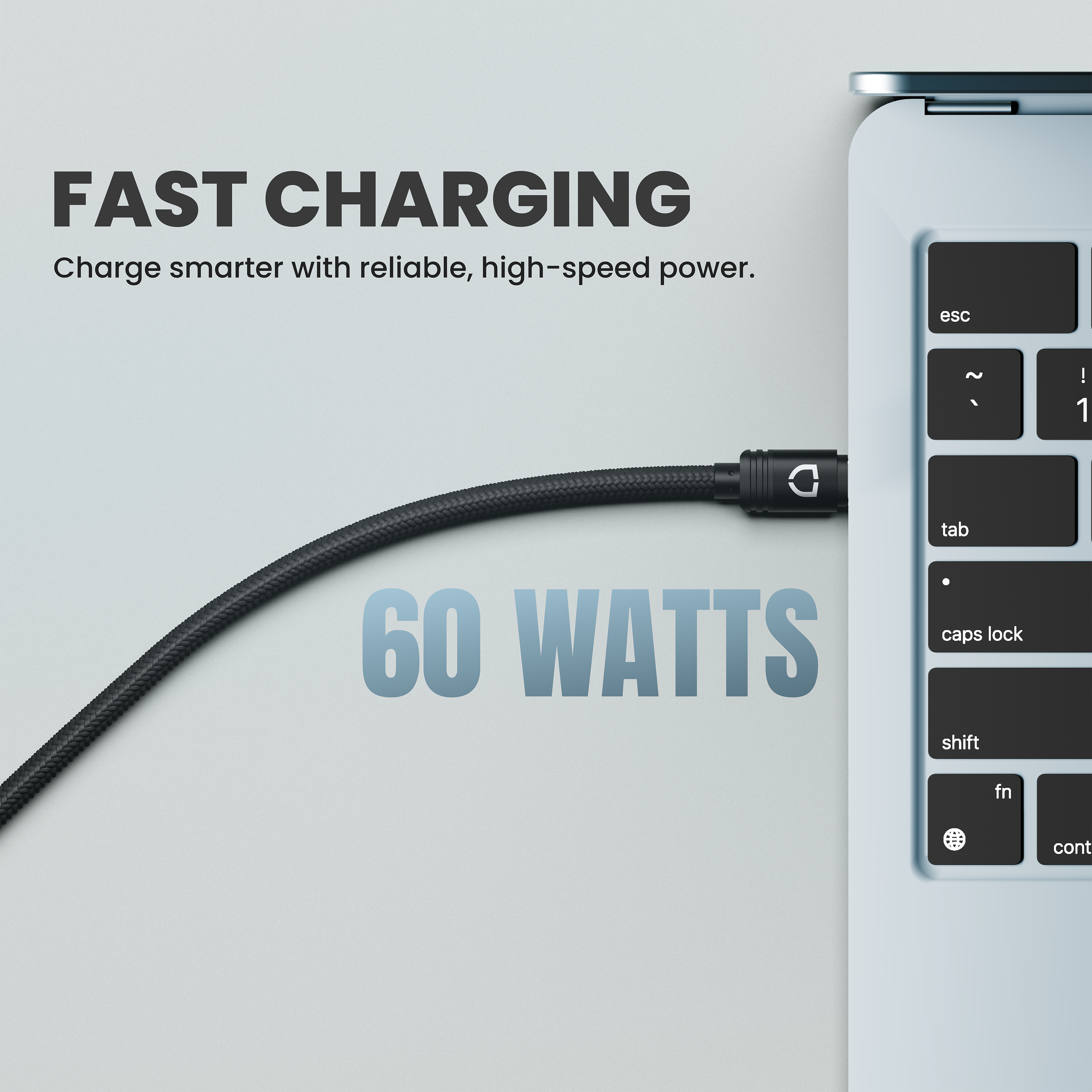 CORD 60W Type C to Type C Fast Charging Cable