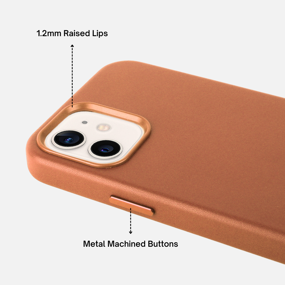 Vegan Leather Case For iPhone 12