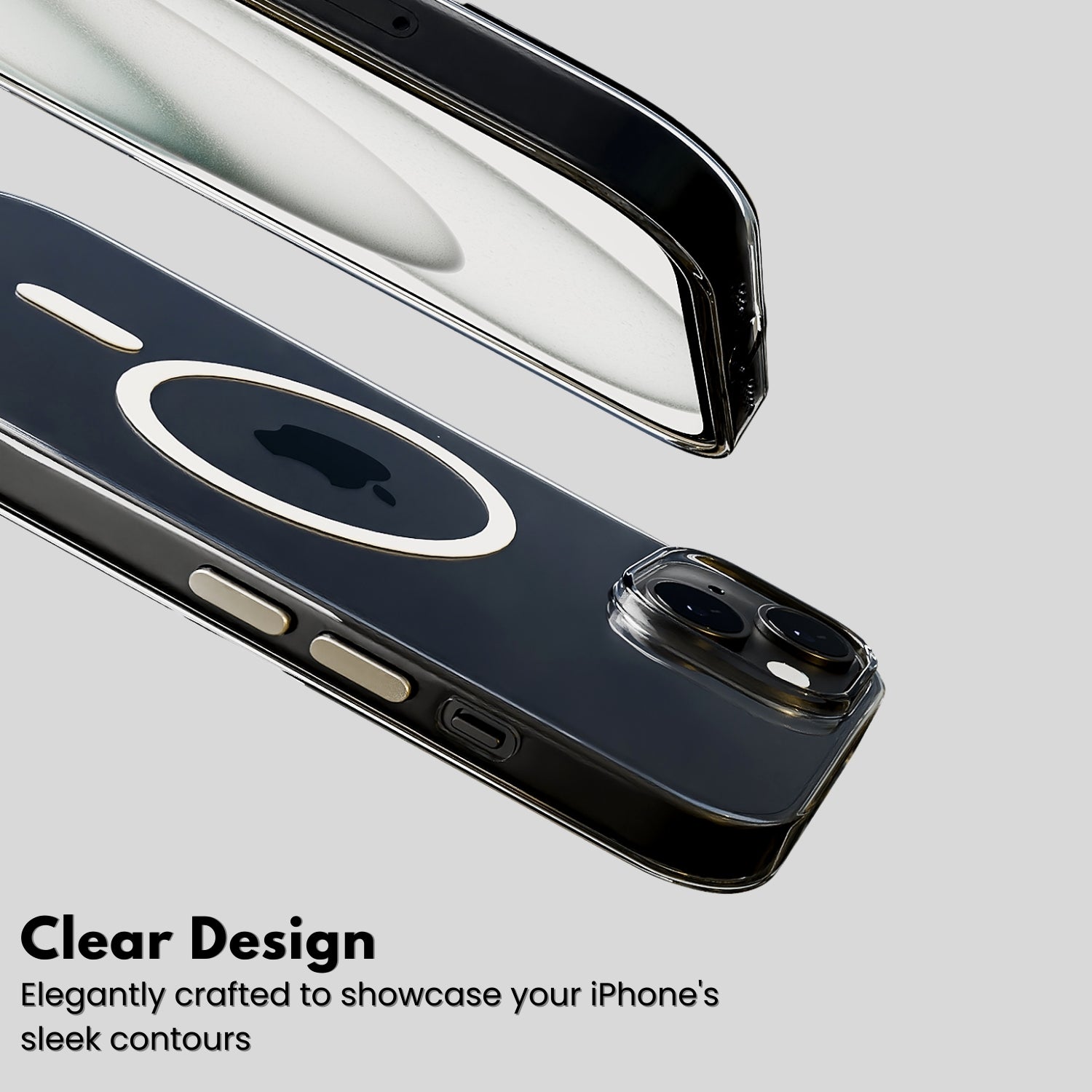 Super Crystal Case Cover For iPhone 15 Plus
