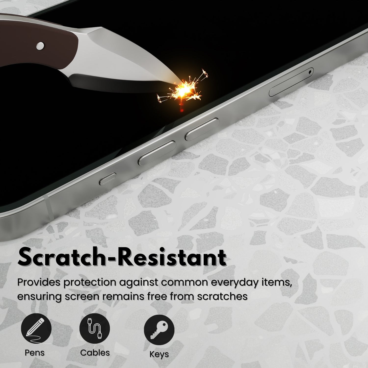 Impact Pro (Privacy) Screen Protector For iPhone 15 Pro Max
