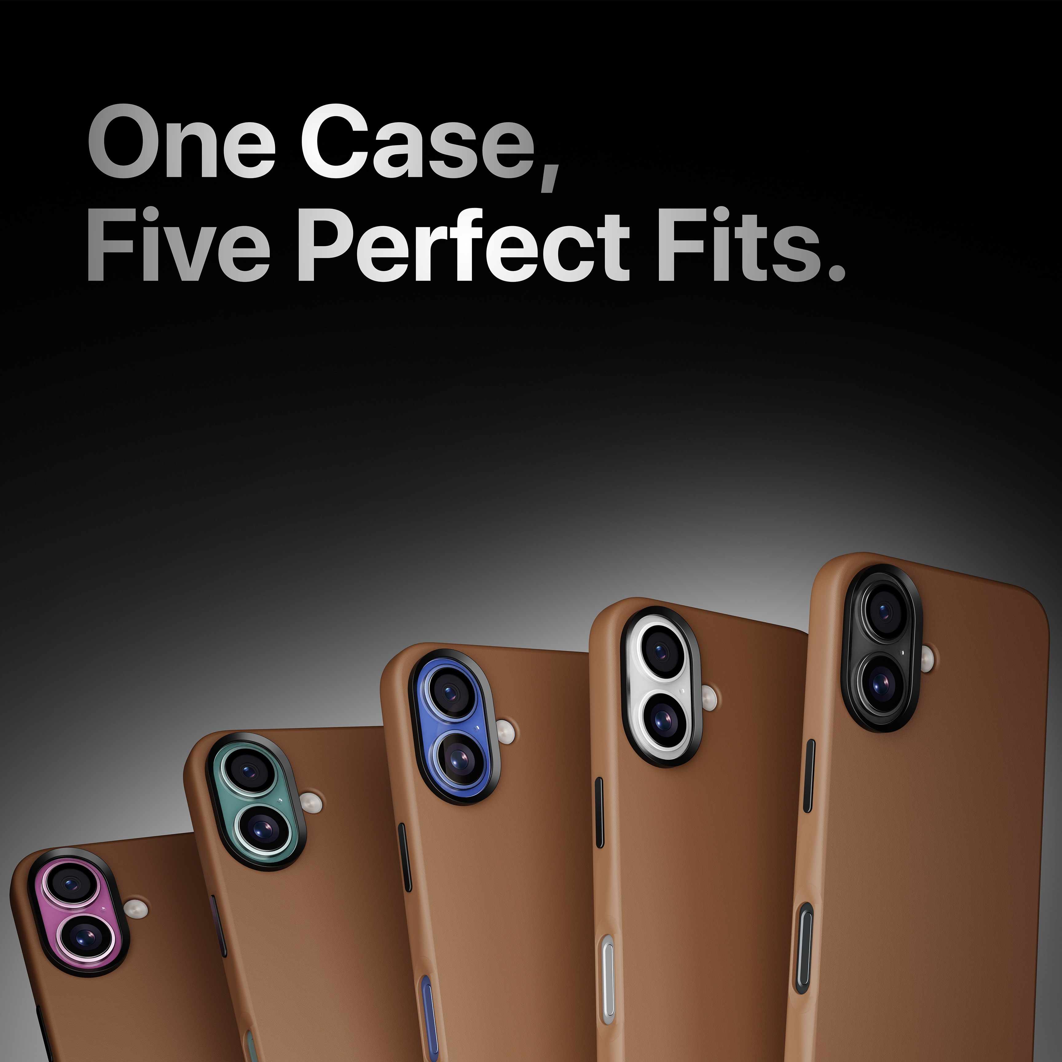 Modern Leatherite Case Cover For iPhone 16 Plus