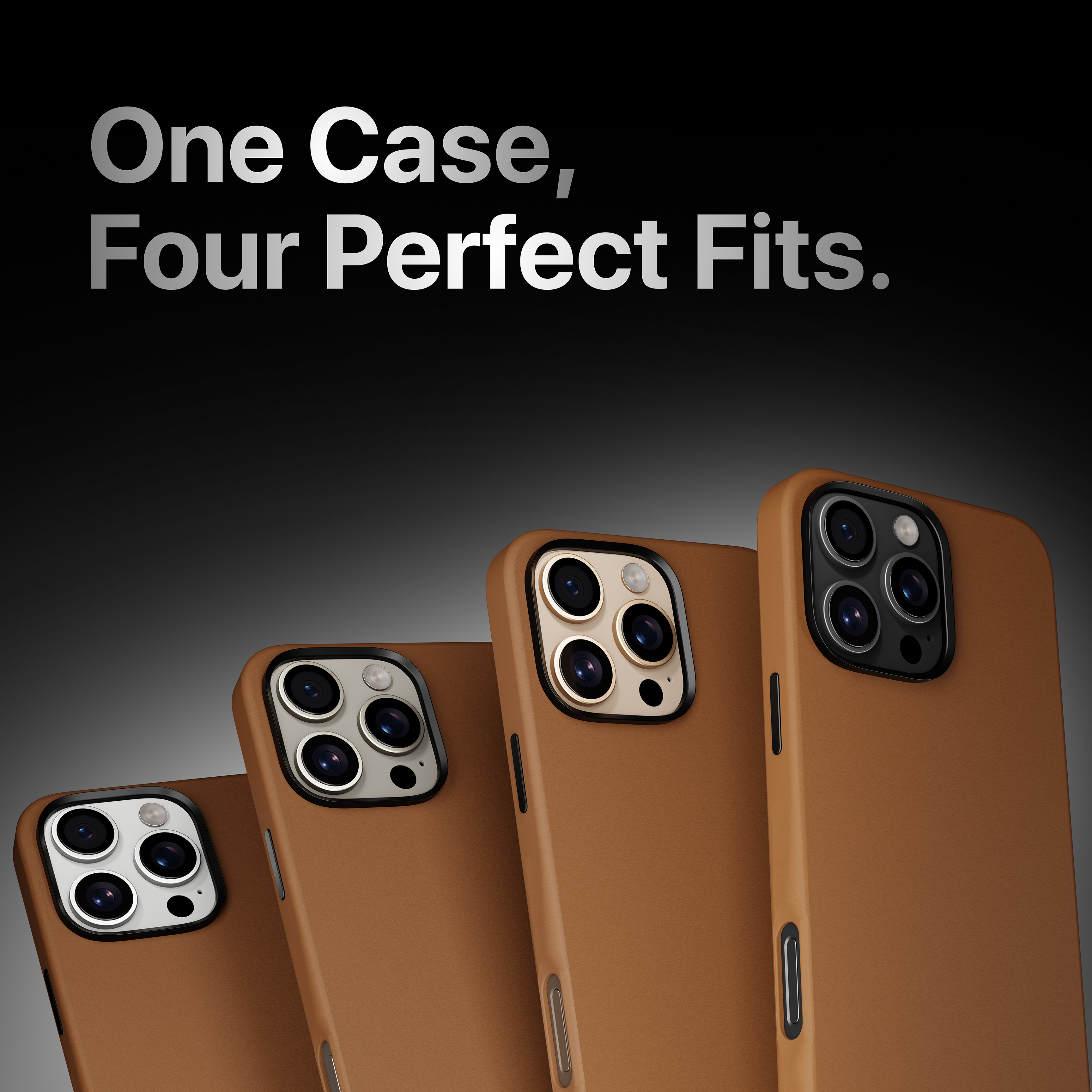 Modern Leatherite Case Cover For iPhone 16 Pro Max