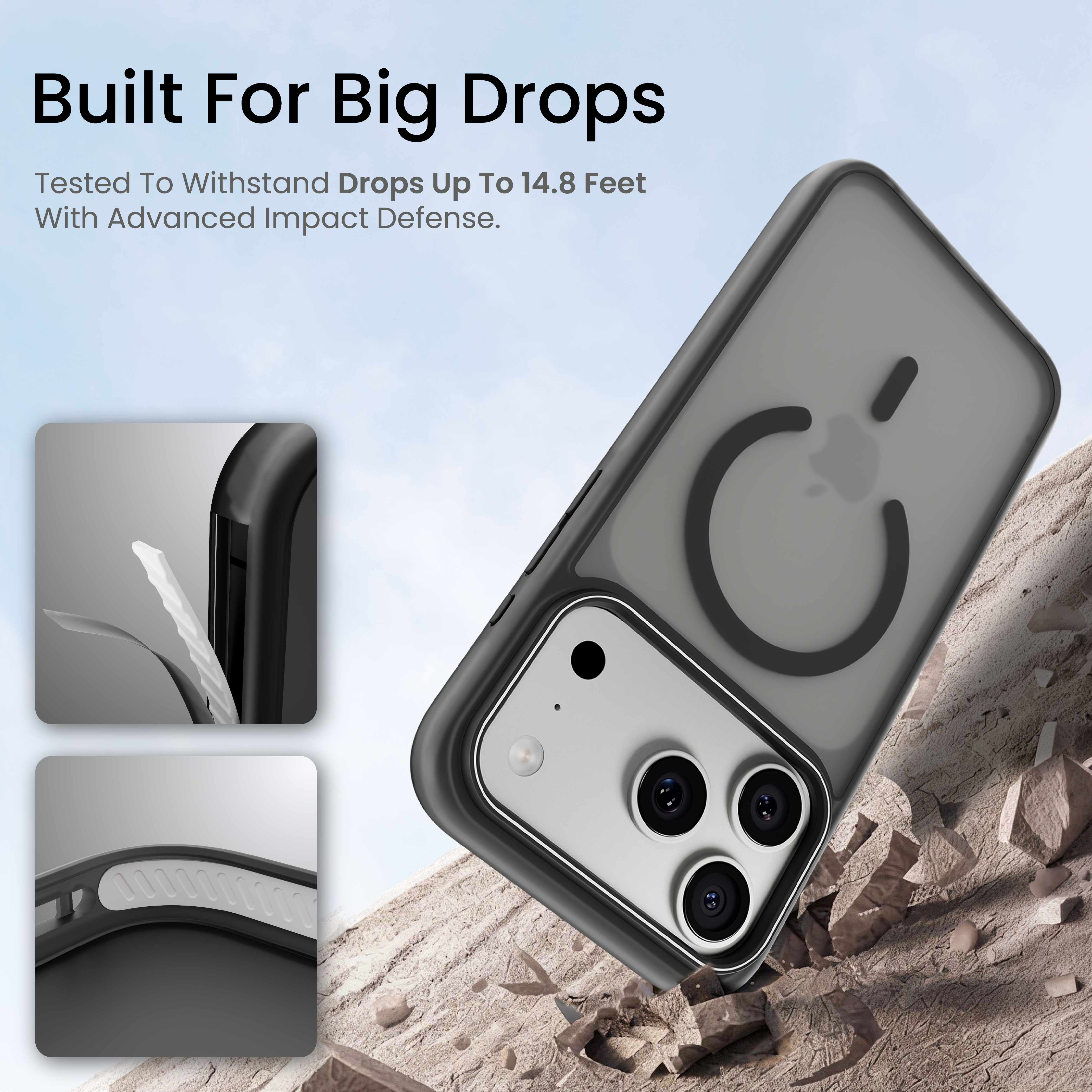 Bold Pro Case Cover For iPhone 17 Pro