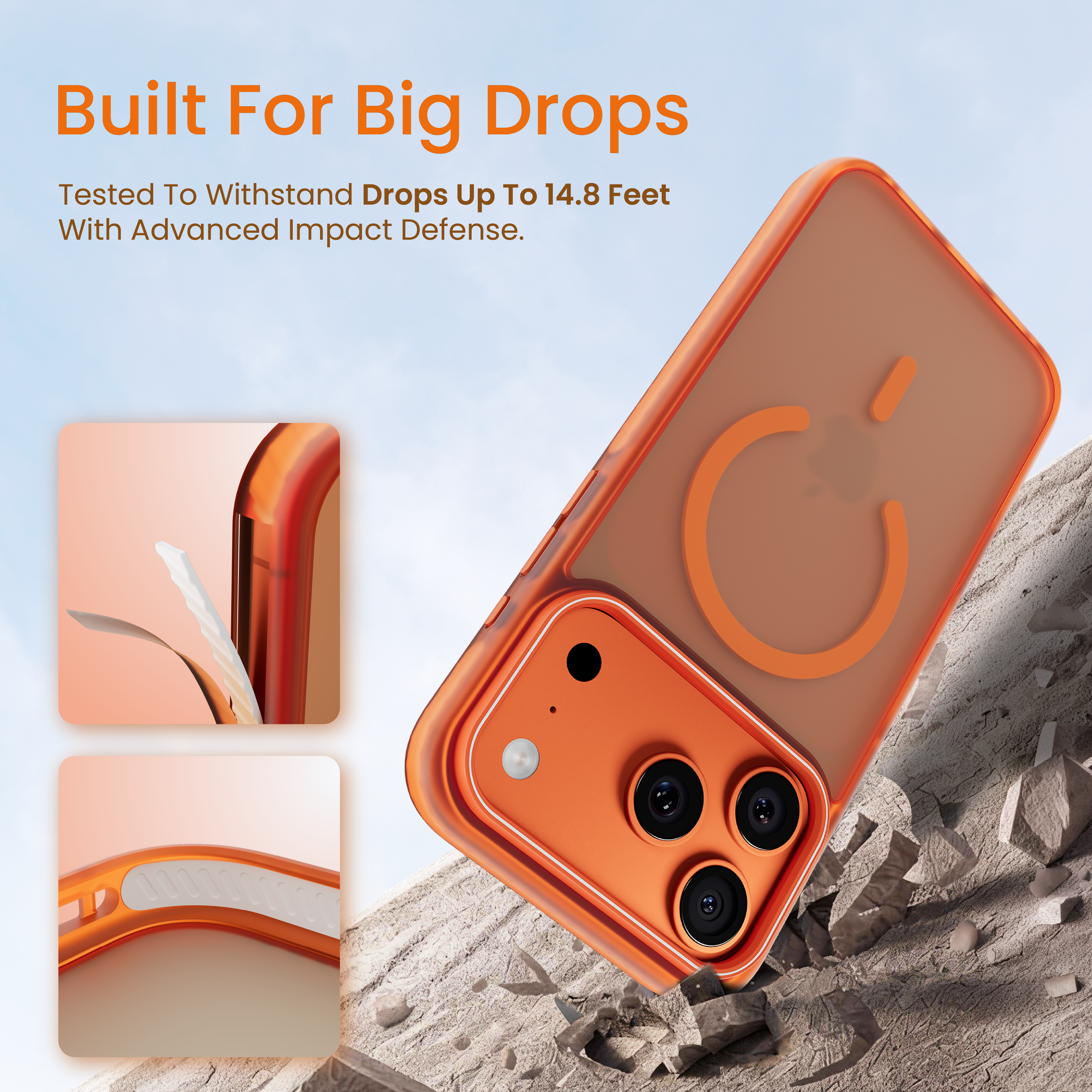 Bold Pro Case Cover For iPhone 17 Pro