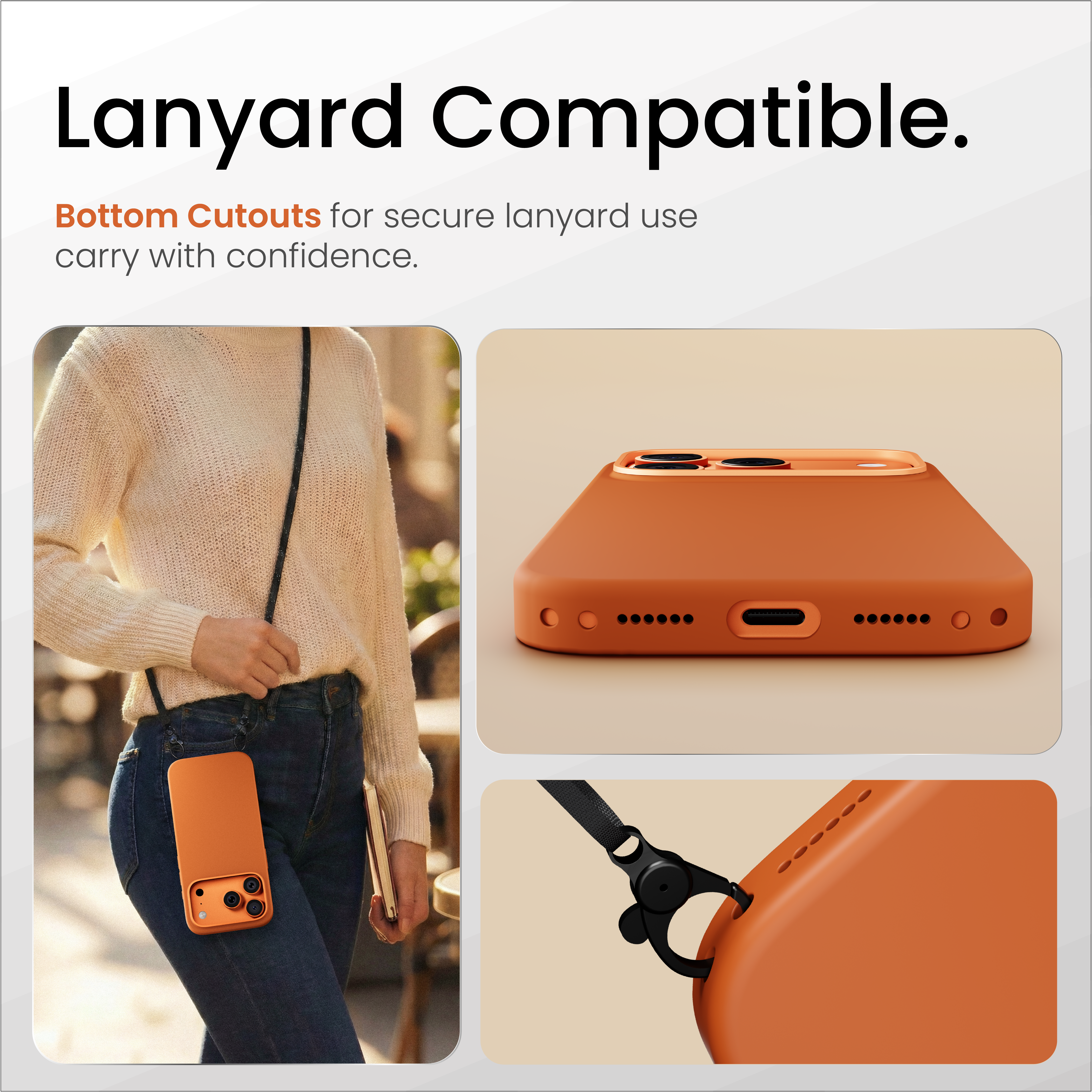 Silicone Snap Fit Case Cover For iPhone 17 Pro Max