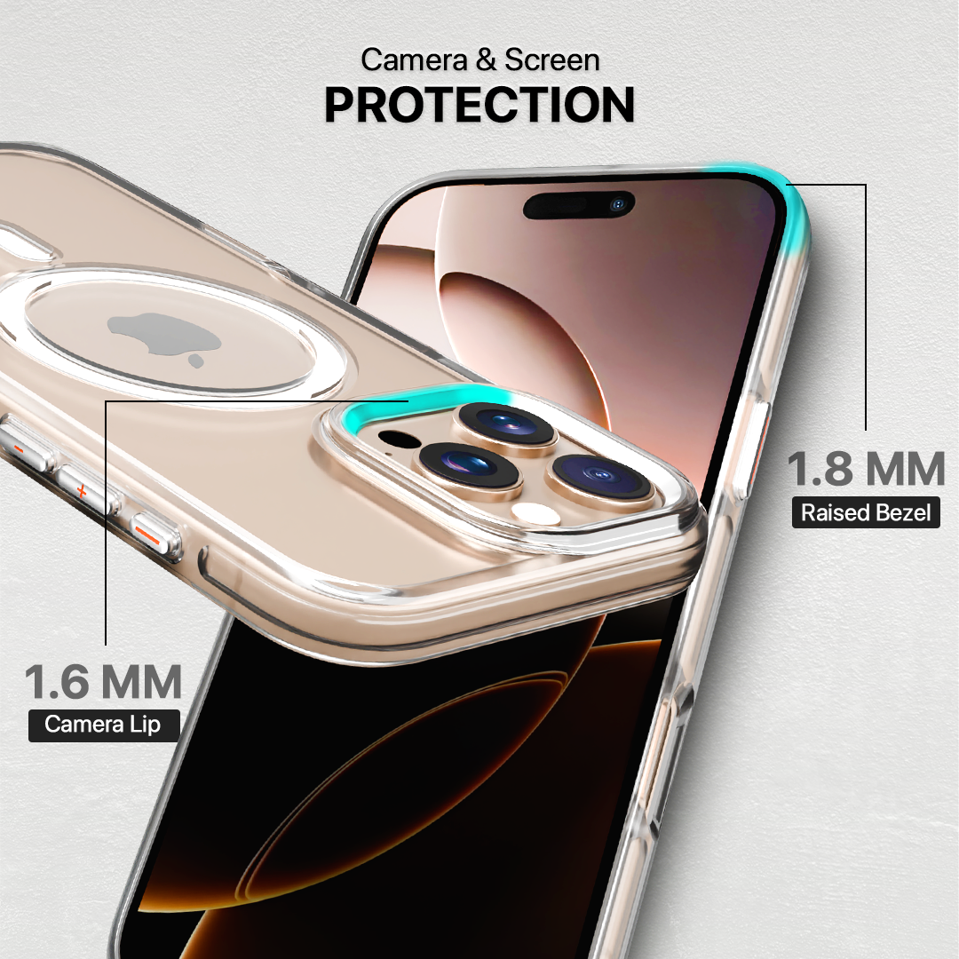 Super Crystal Case Cover For iPhone 16 Pro Max