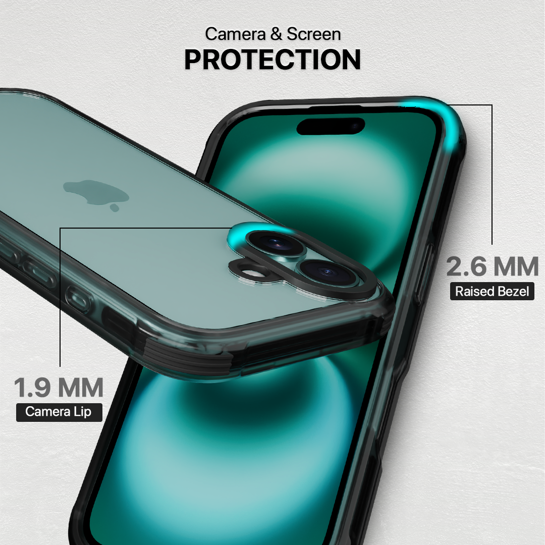 Grip Armour Case Cover For iPhone 16