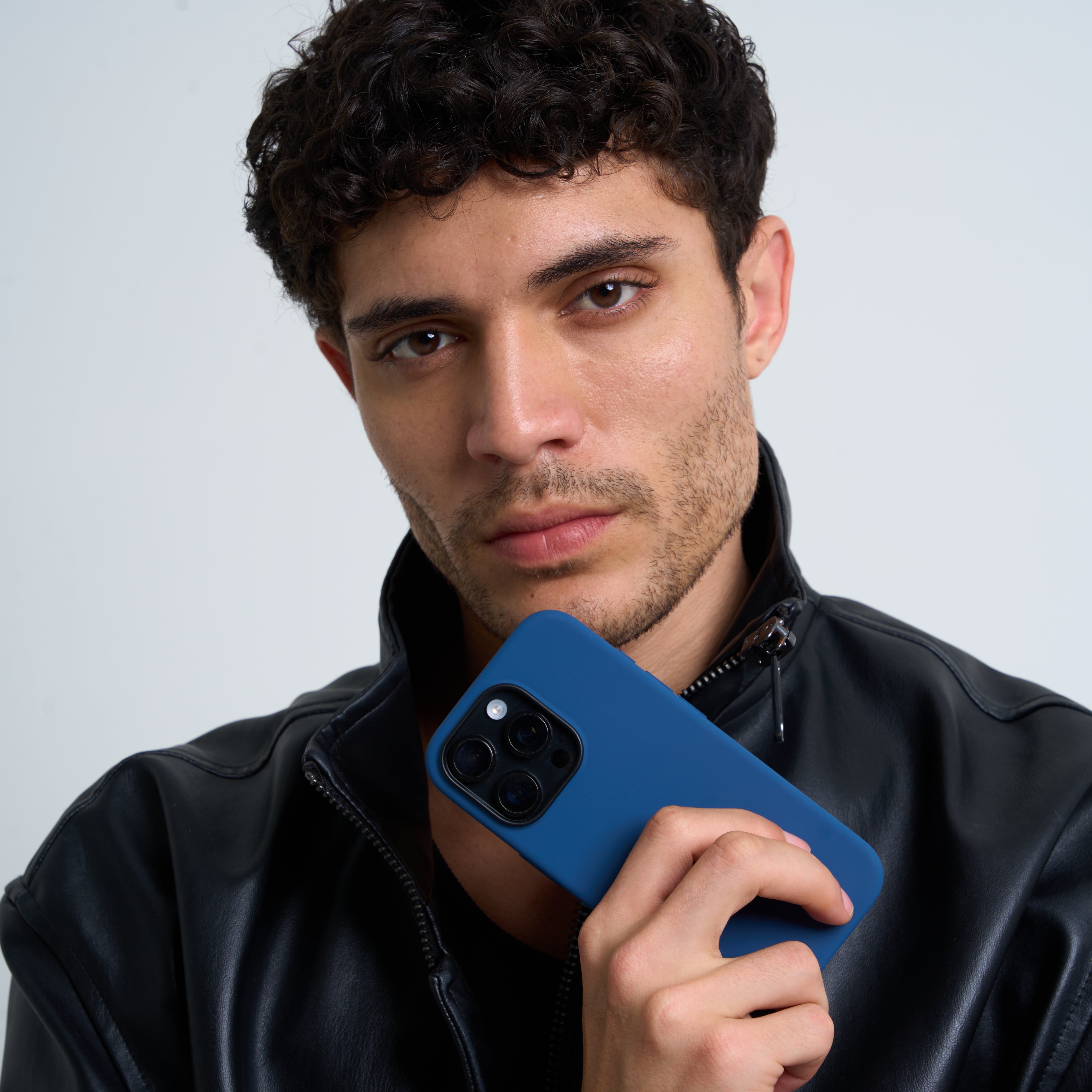 Silicone Snap Fit Case Cover For iPhone 16 Pro Max