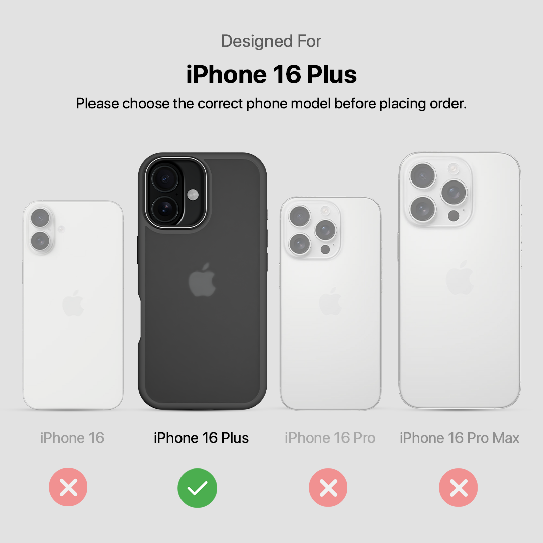 Bold Pro Case Cover For iPhone 16 Plus