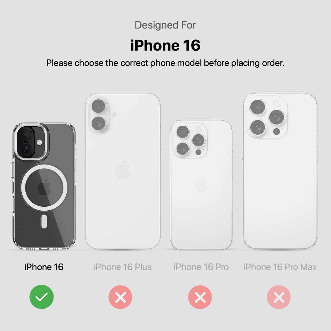 Super Crystal Case Cover For iPhone 16