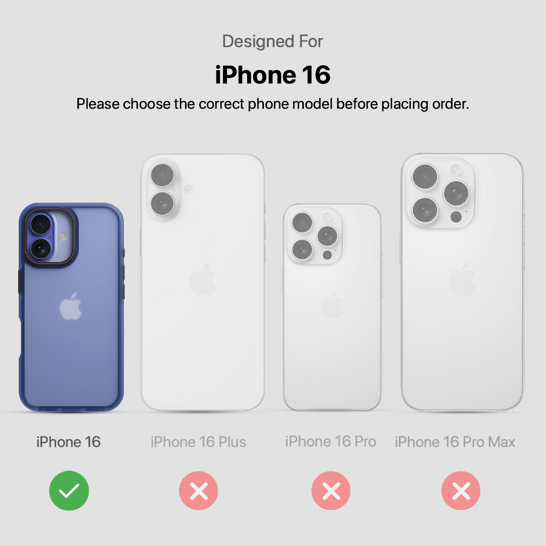 Bold Pro Case Cover For iPhone 16