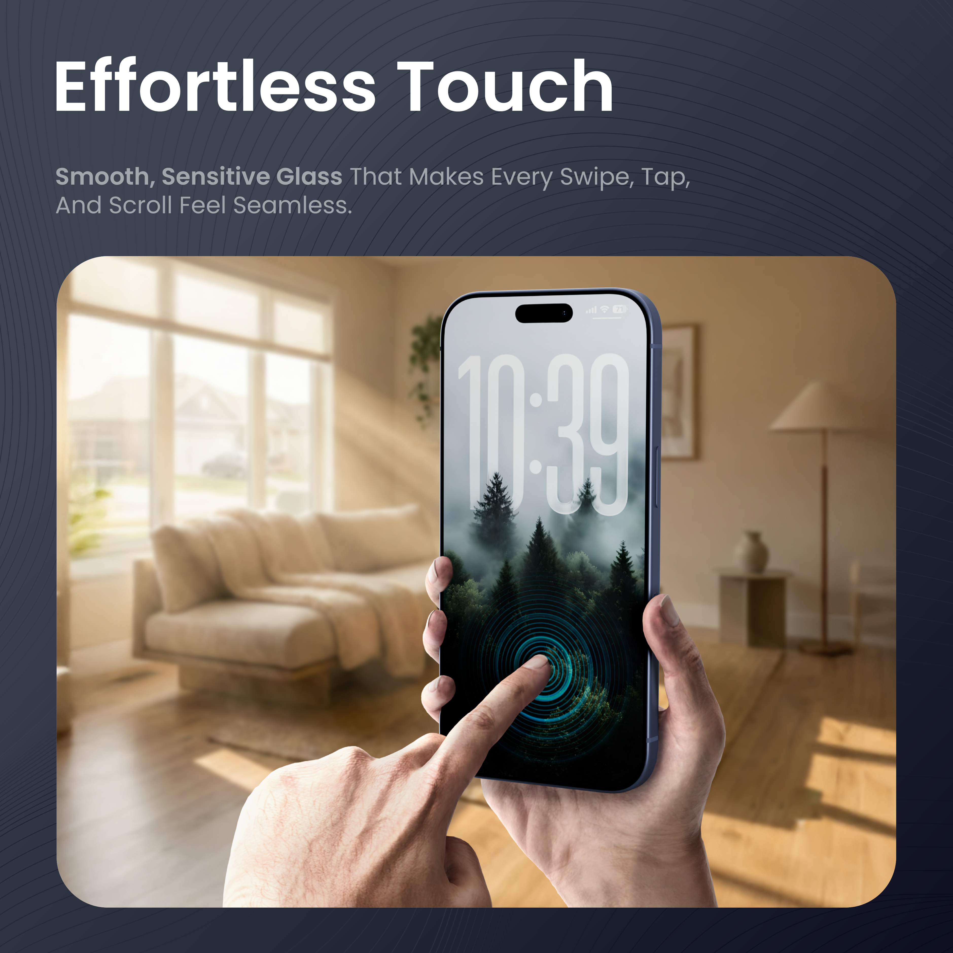 Impact Pro (Privacy) Screen Protector For iPhone 17 Pro