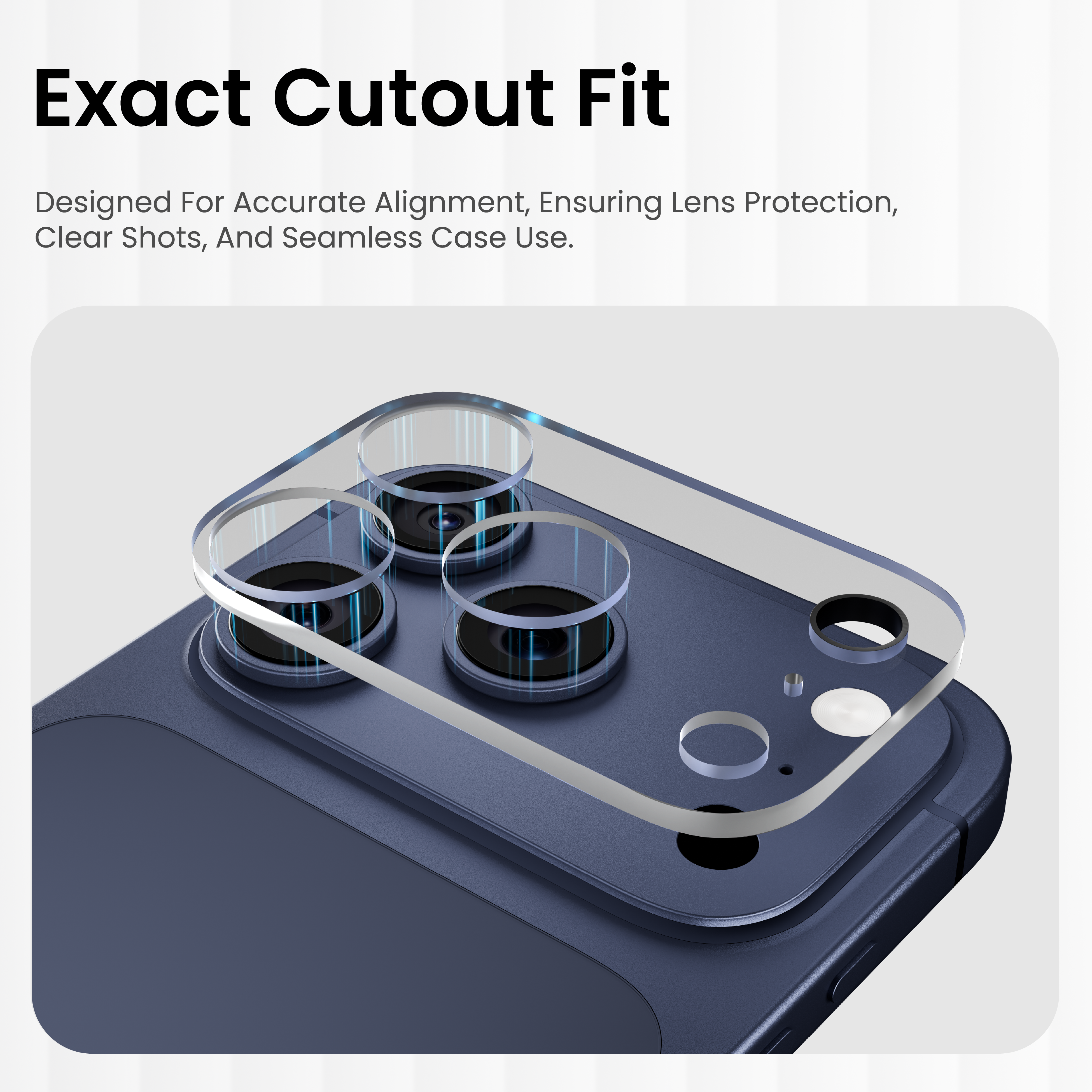 Clear Lens Protector For iPhone 17 Pro Max