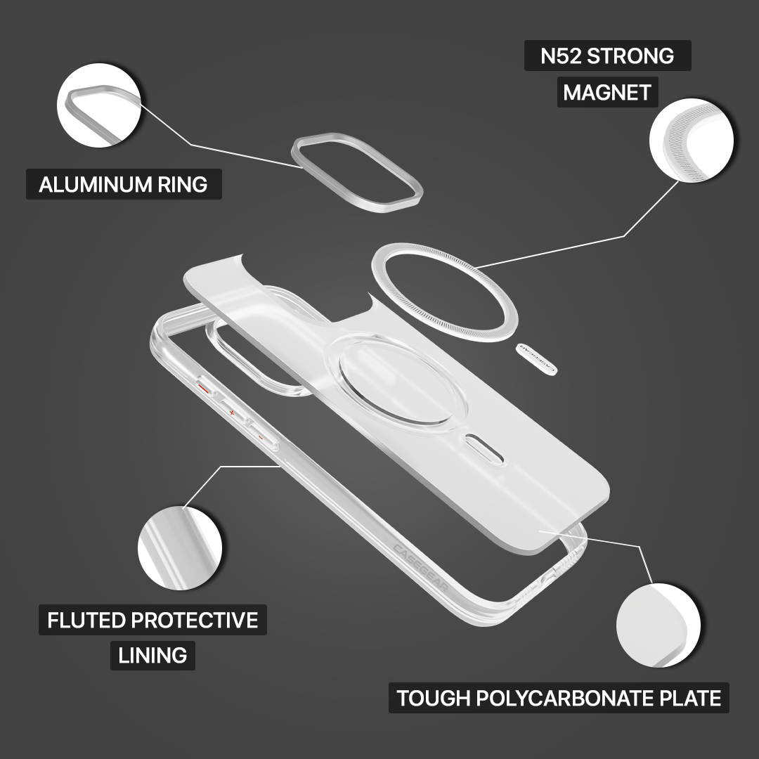Super Crystal Case Cover For iPhone 16 Pro Max
