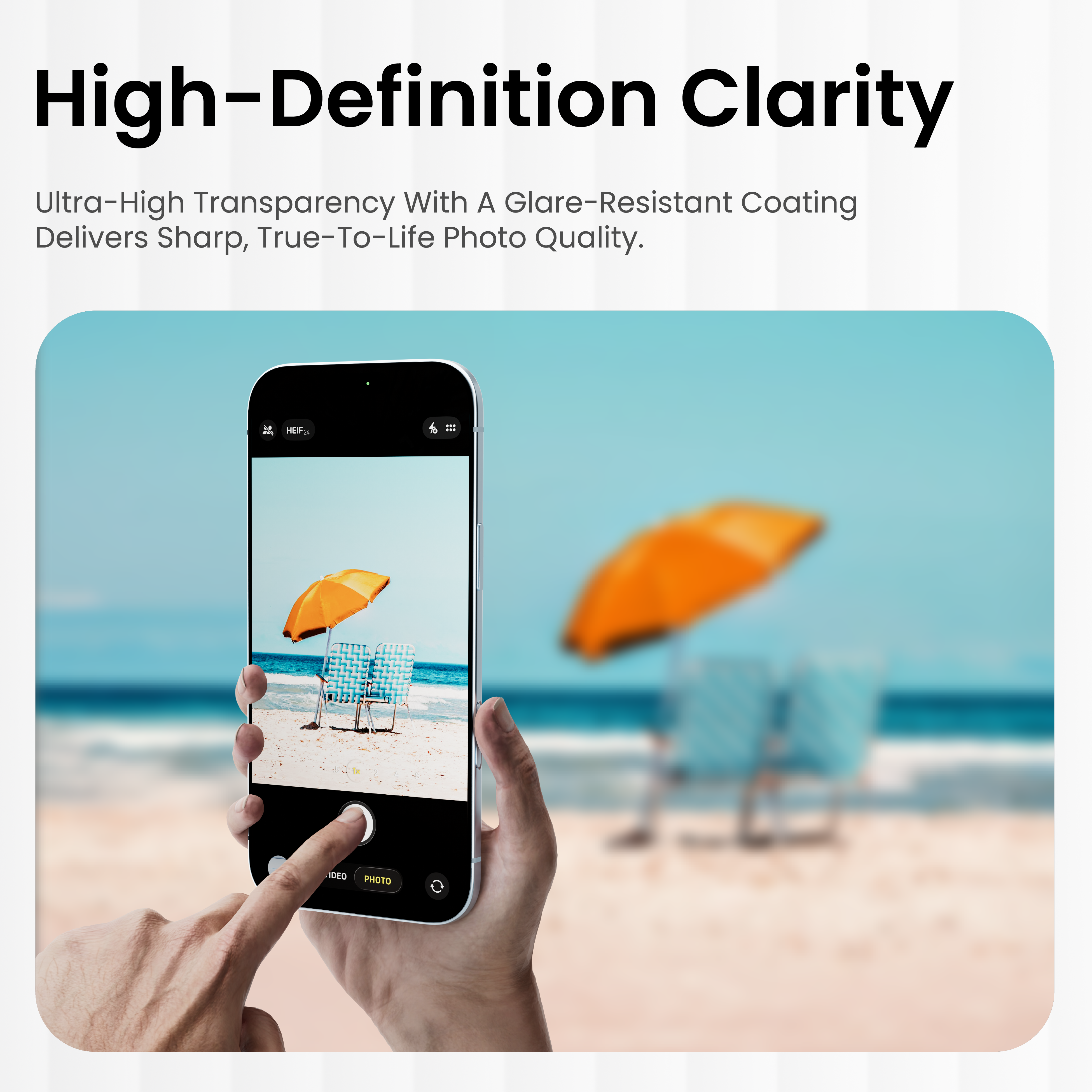 Clear Lens Protector For iPhone Air