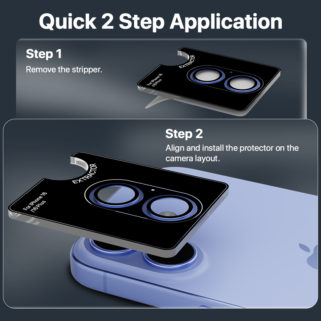Clear Pro Lens Protector For iPhone 16 Plus