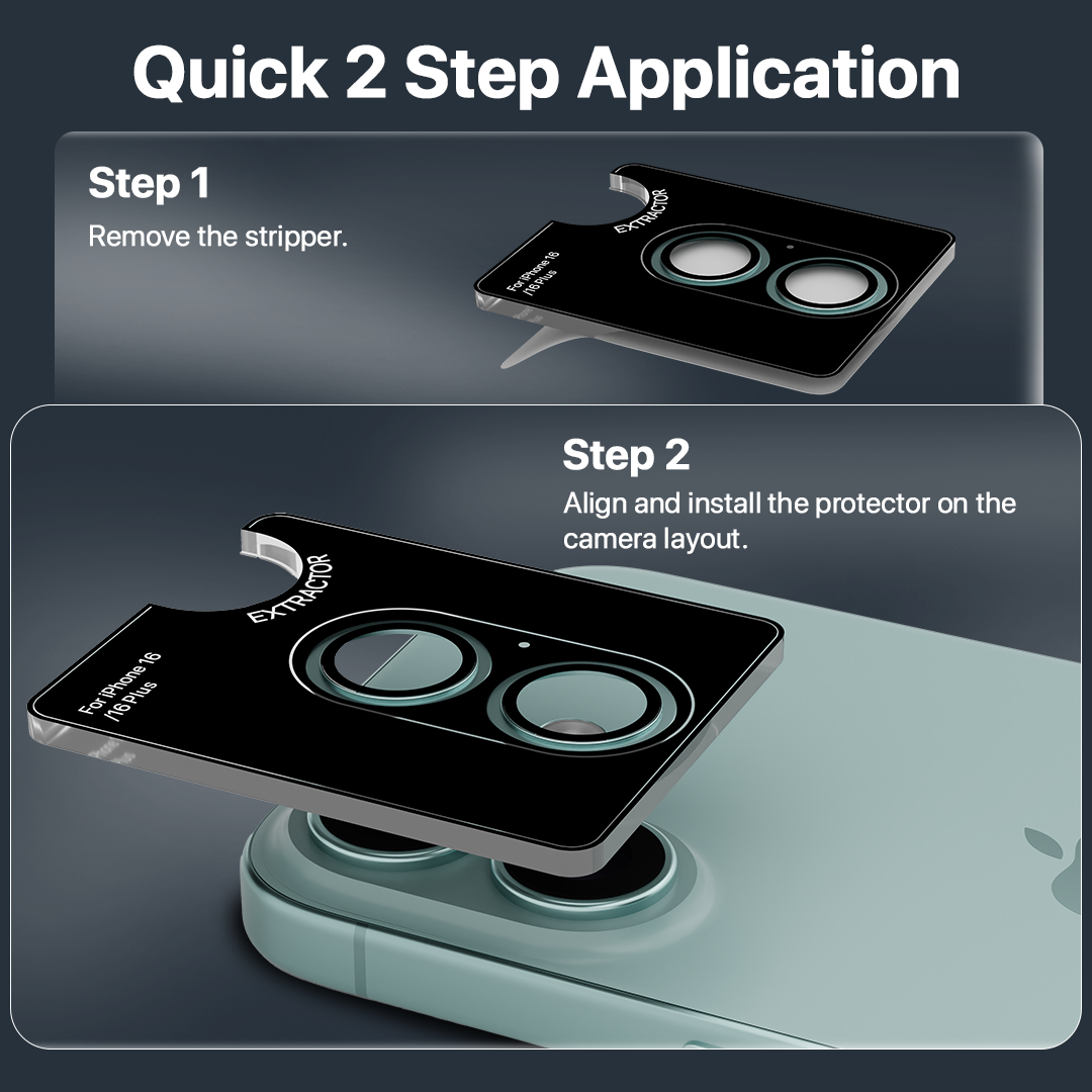 Clear Pro Lens Protector For iPhone 16 Plus