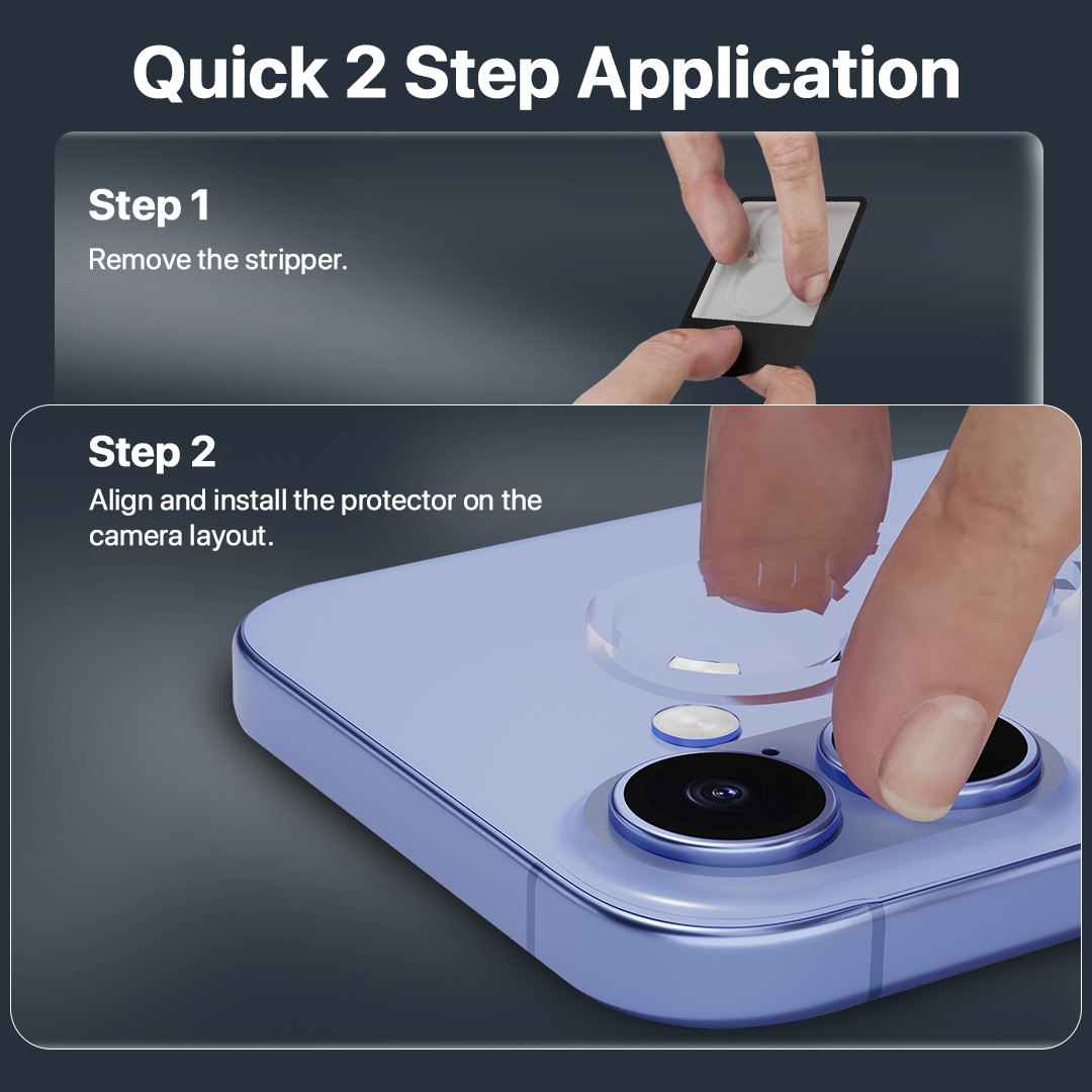 Clear Lens Protector For iPhone 16