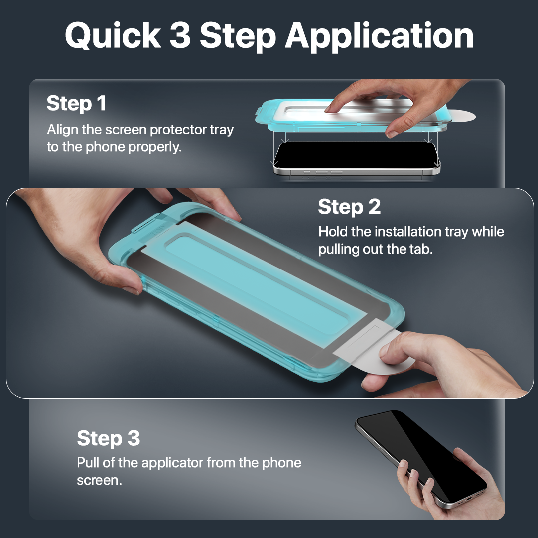 Impact Pro Screen Protector For iPhone 16 Pro Max