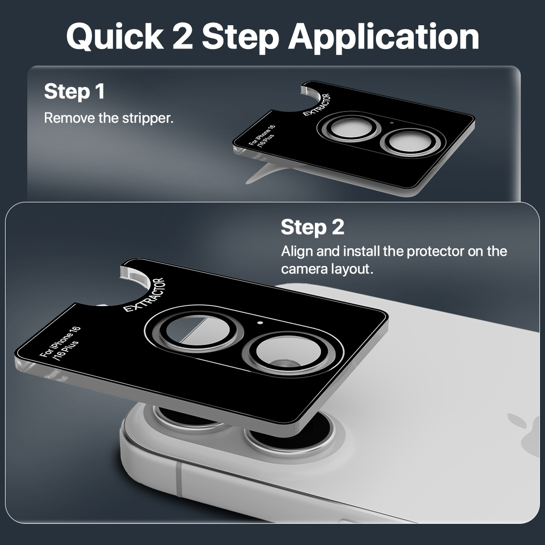 Clear Pro Lens Protector For iPhone 16 Plus