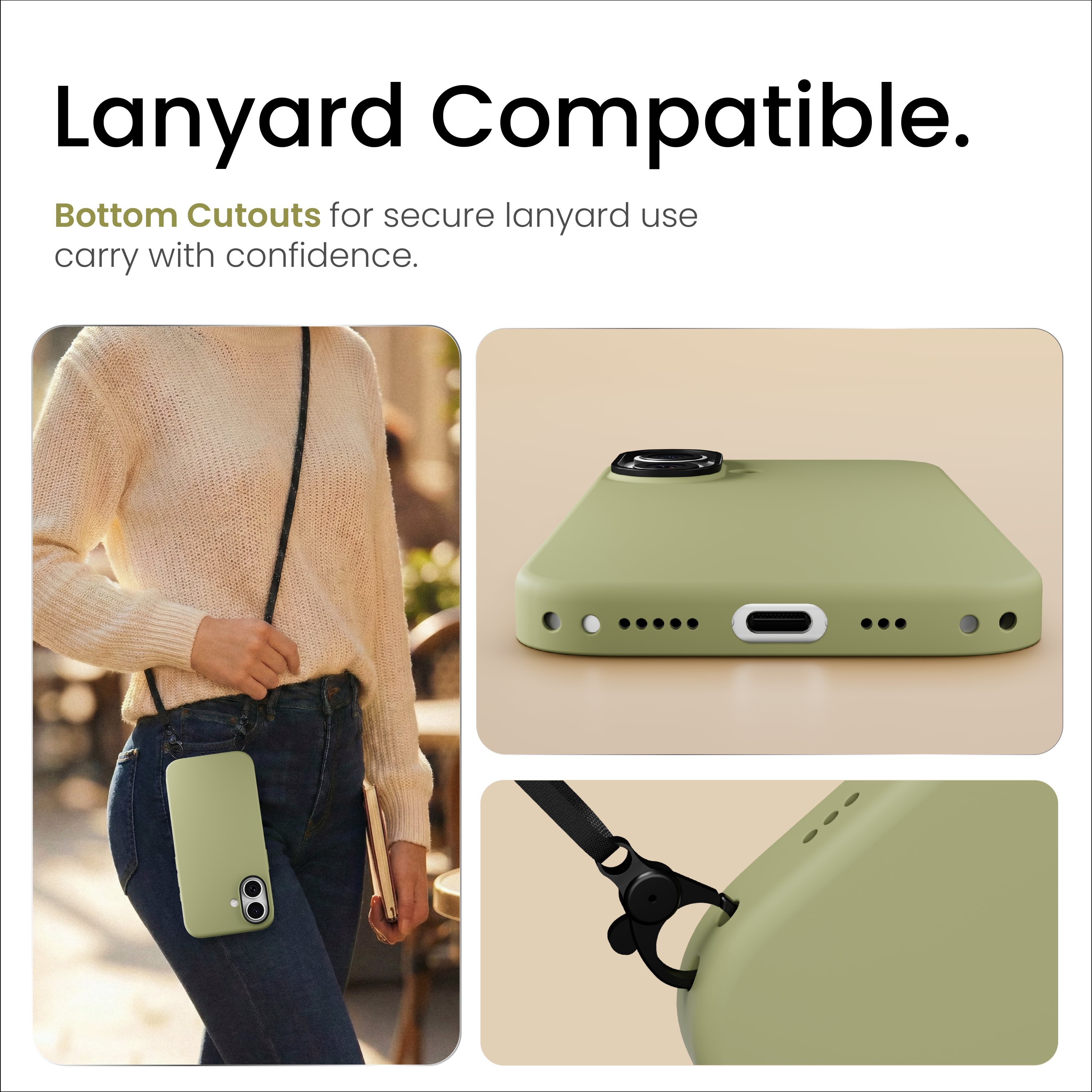 Silicone Snap Fit Case Cover For iPhone 17