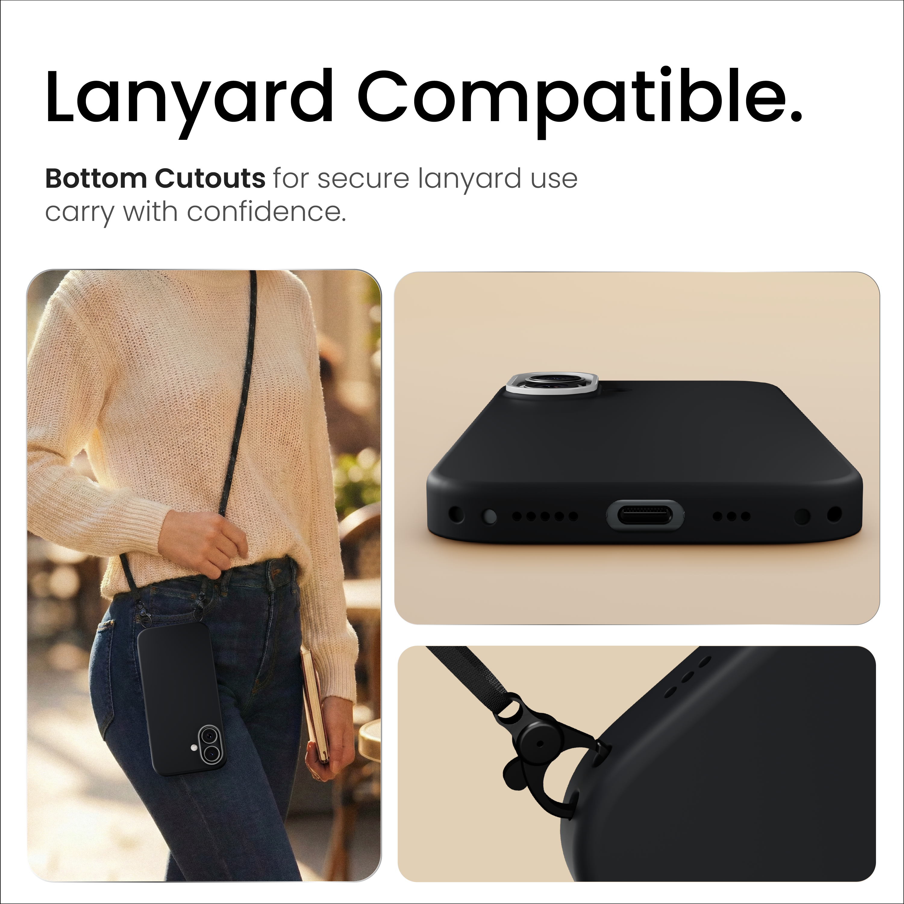 Silicone Snap Fit Case Cover For iPhone 17