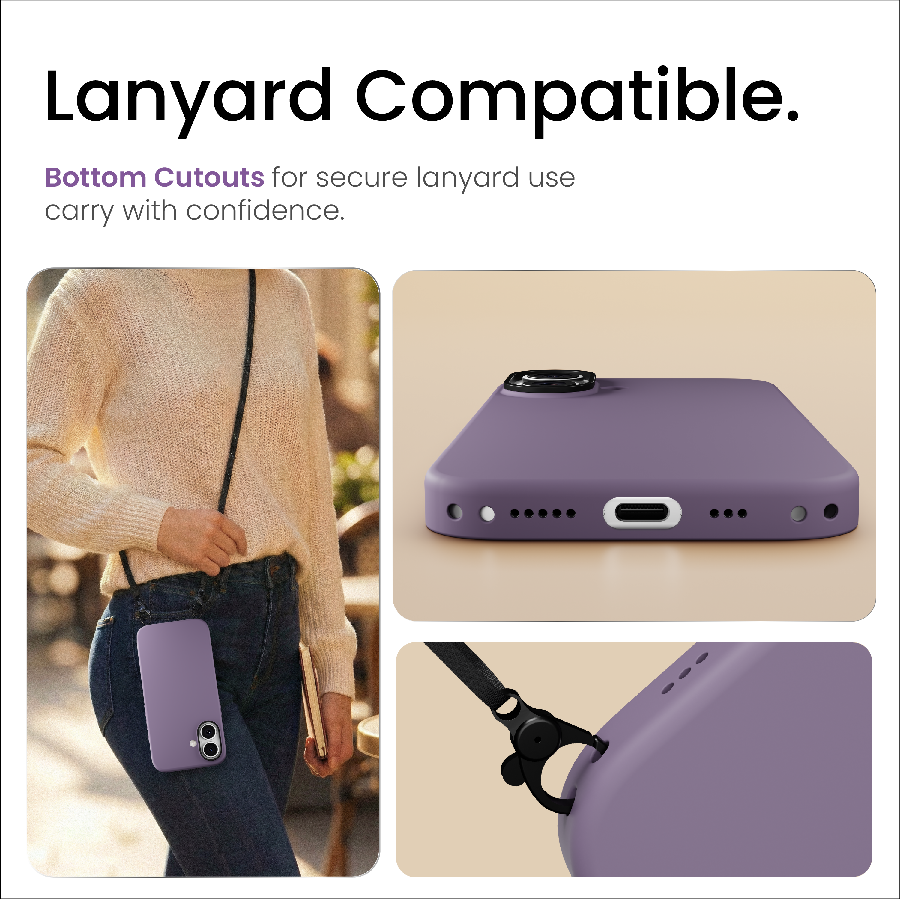 Silicone Snap Fit Case Cover For iPhone 17