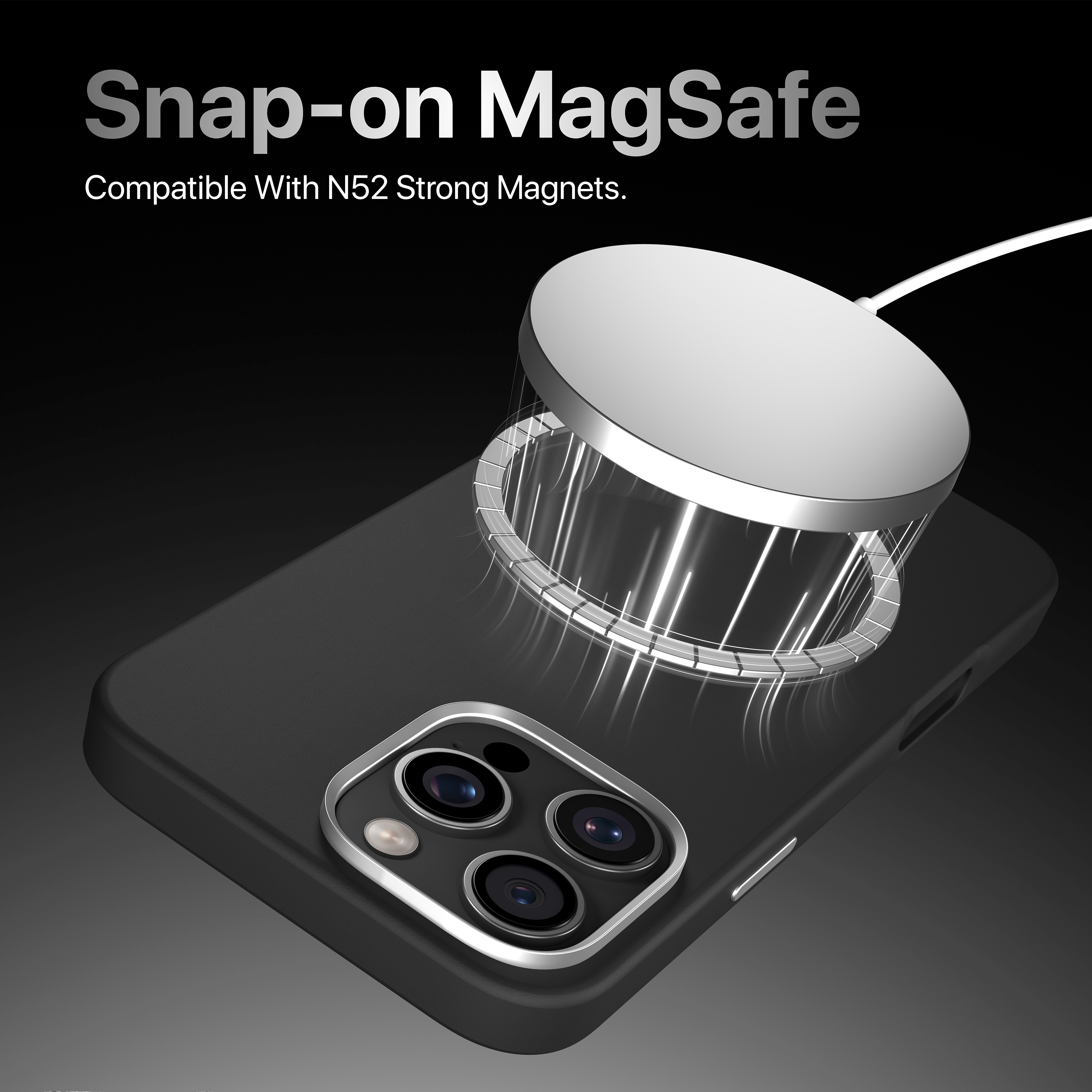 Modern Leatherite Case Cover For iPhone 16 Pro Max