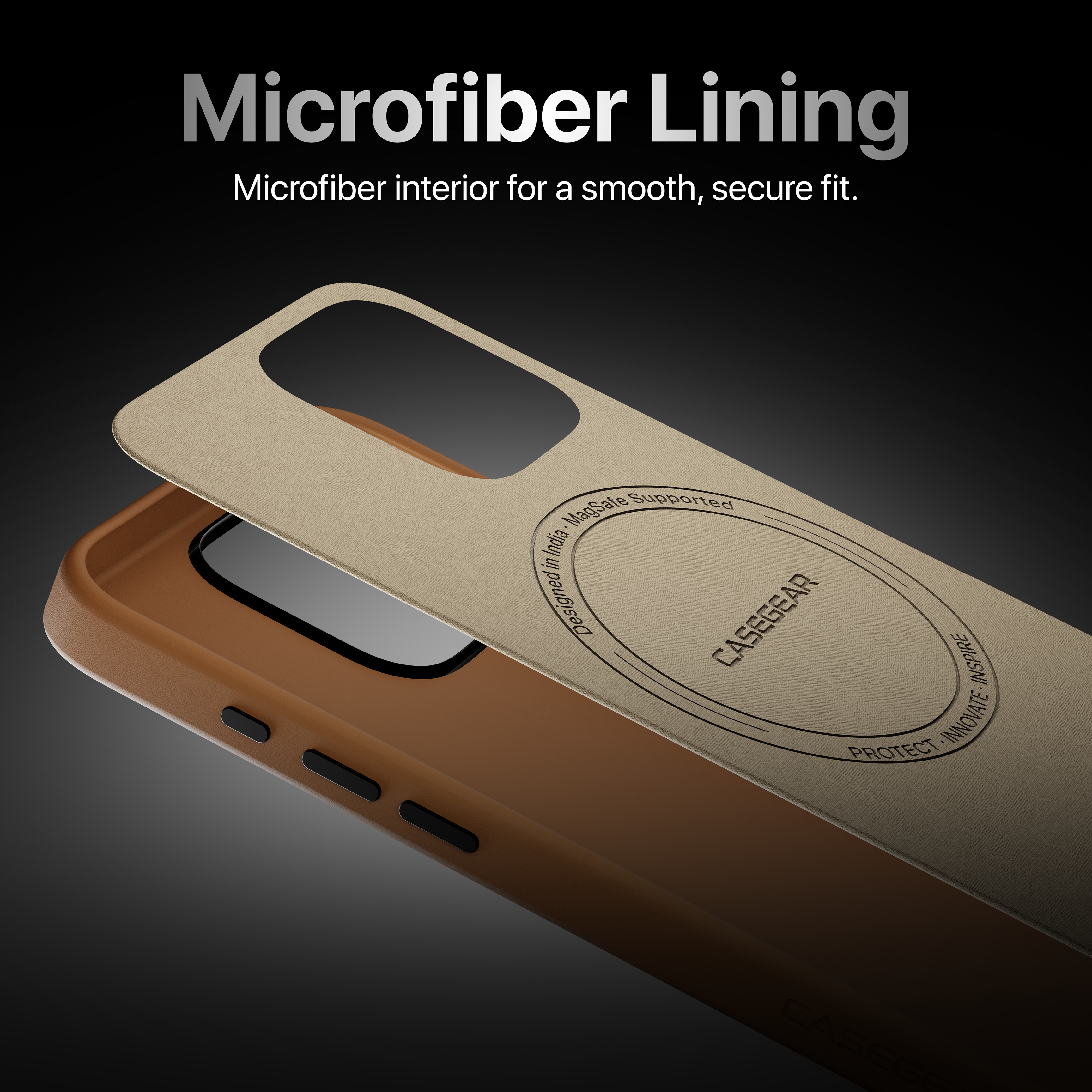 Modern Leatherite Case Cover For iPhone 16 Pro Max