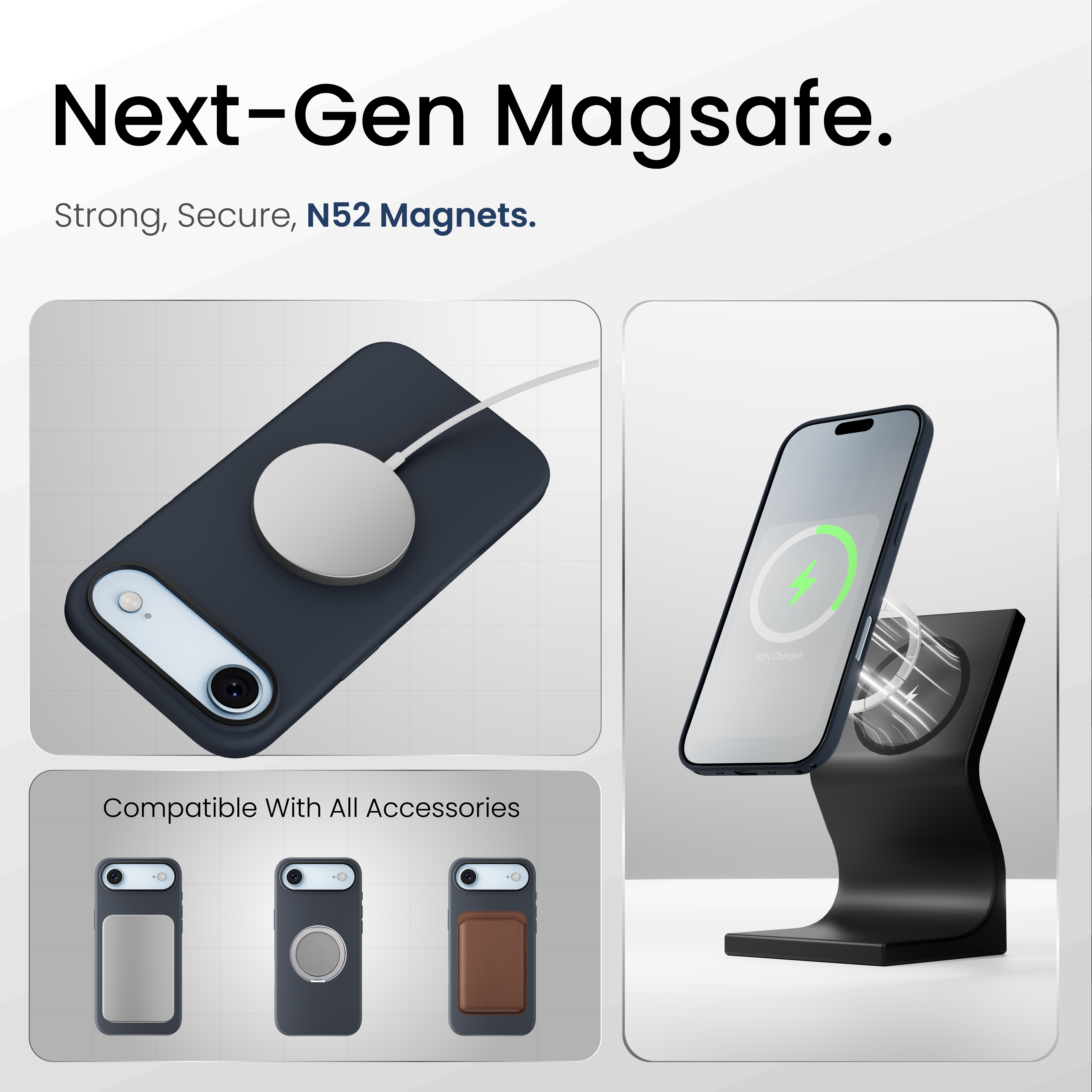 Silicone Snap Fit Case Cover For iPhone Air