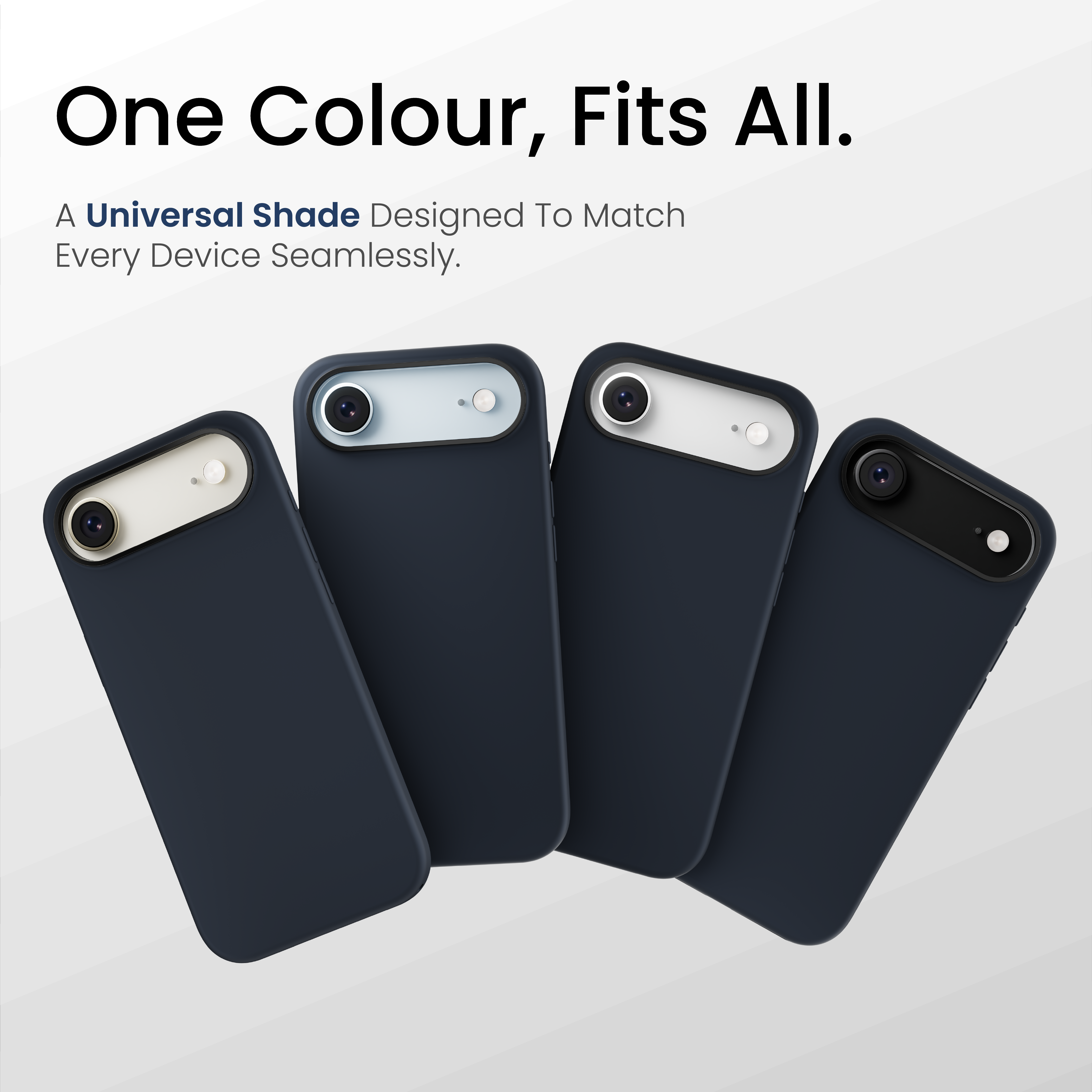 Silicone Snap Fit Case Cover For iPhone Air